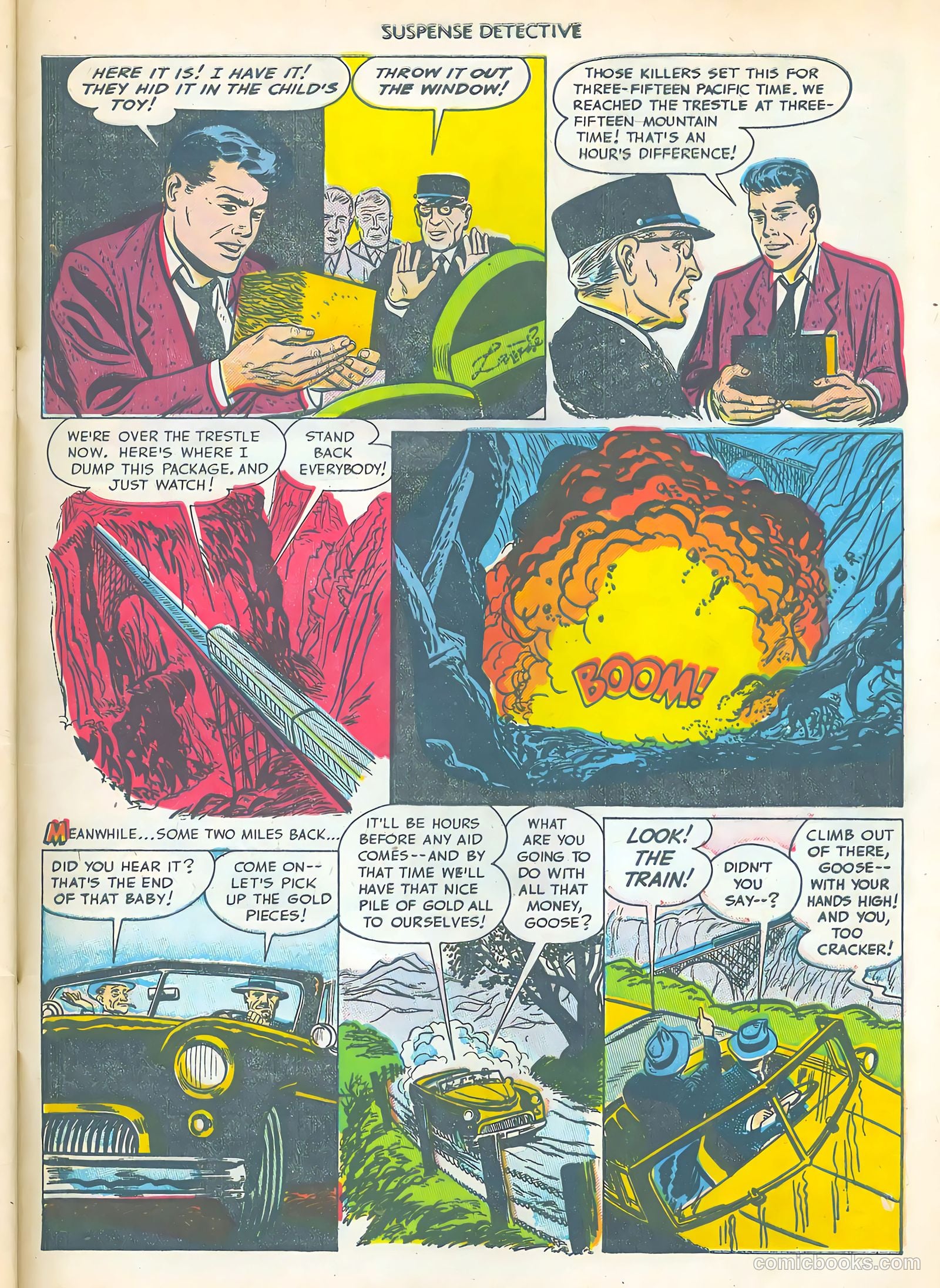 Suspense Detective #3 (1952) — page 33 of 36
