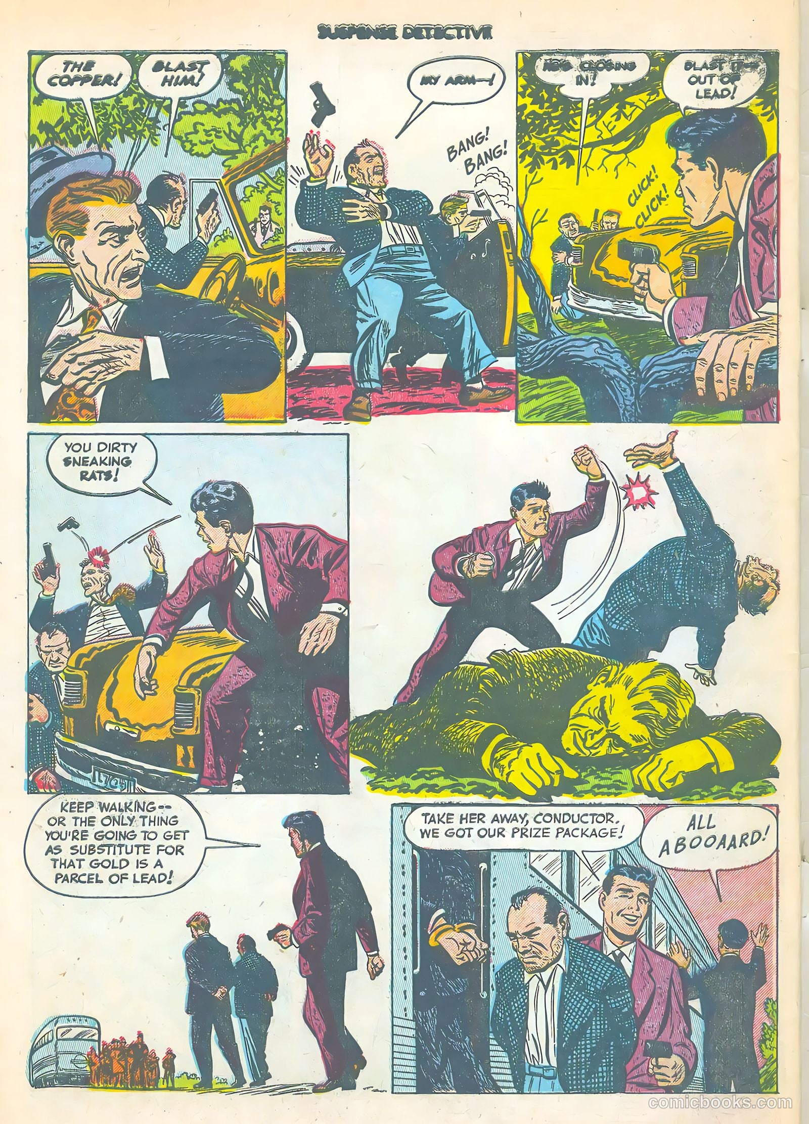 Suspense Detective #3 (1952) — page 34 of 36