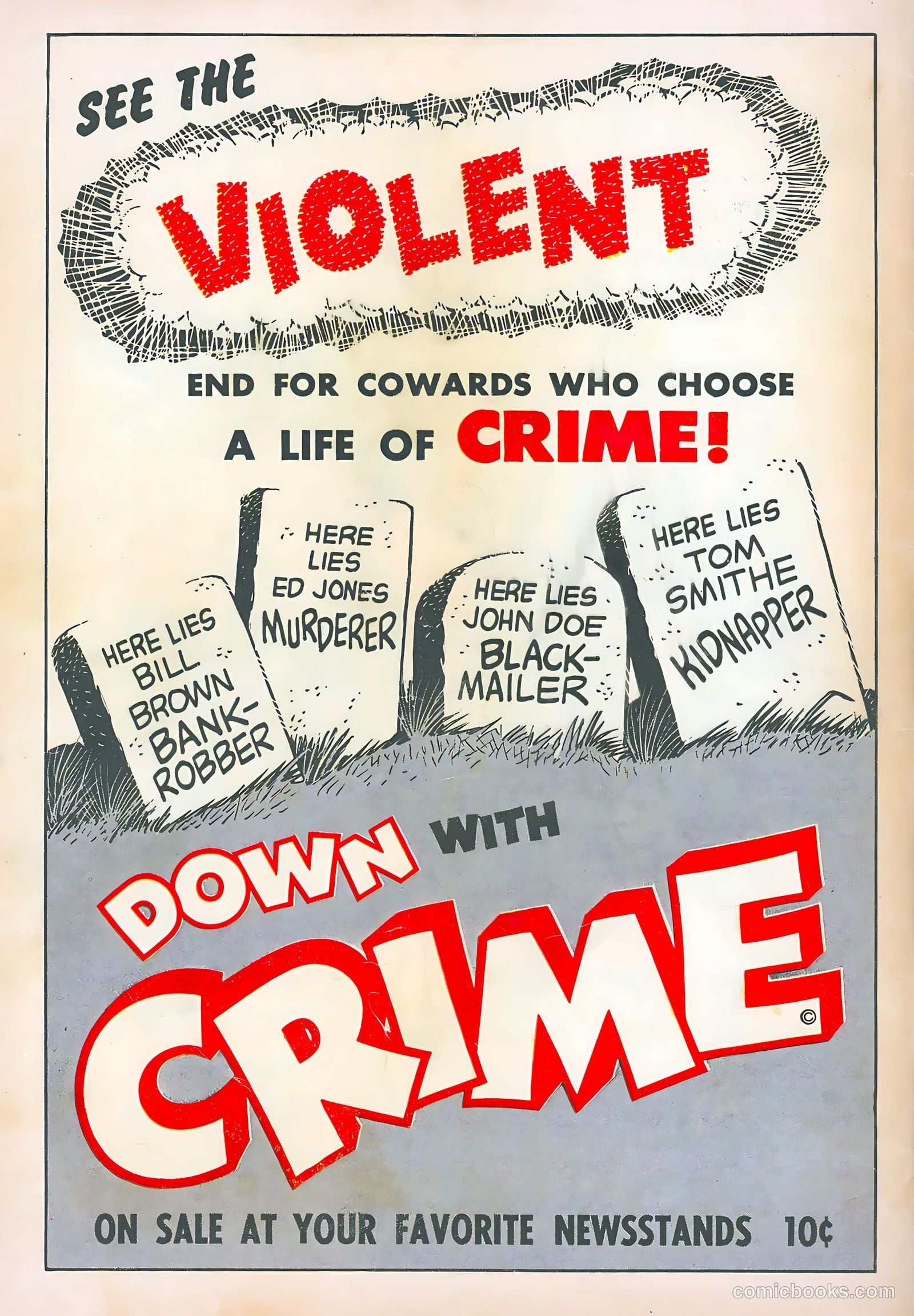 Suspense Detective #3 (1952) — page 36 of 36