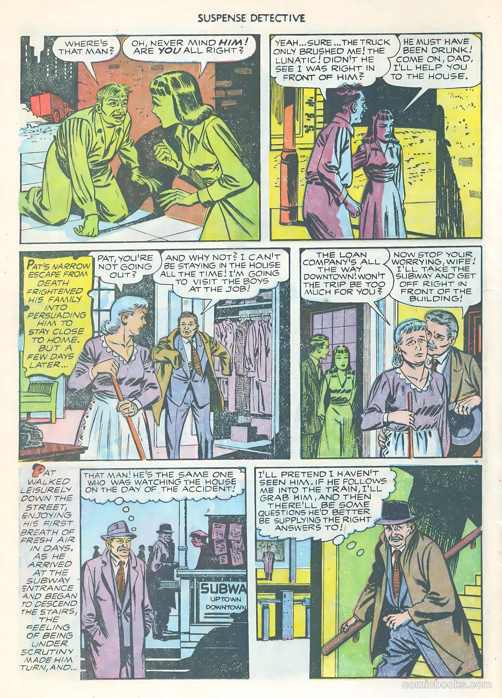 Suspense Detective #4 (1952) — page 16 of 36