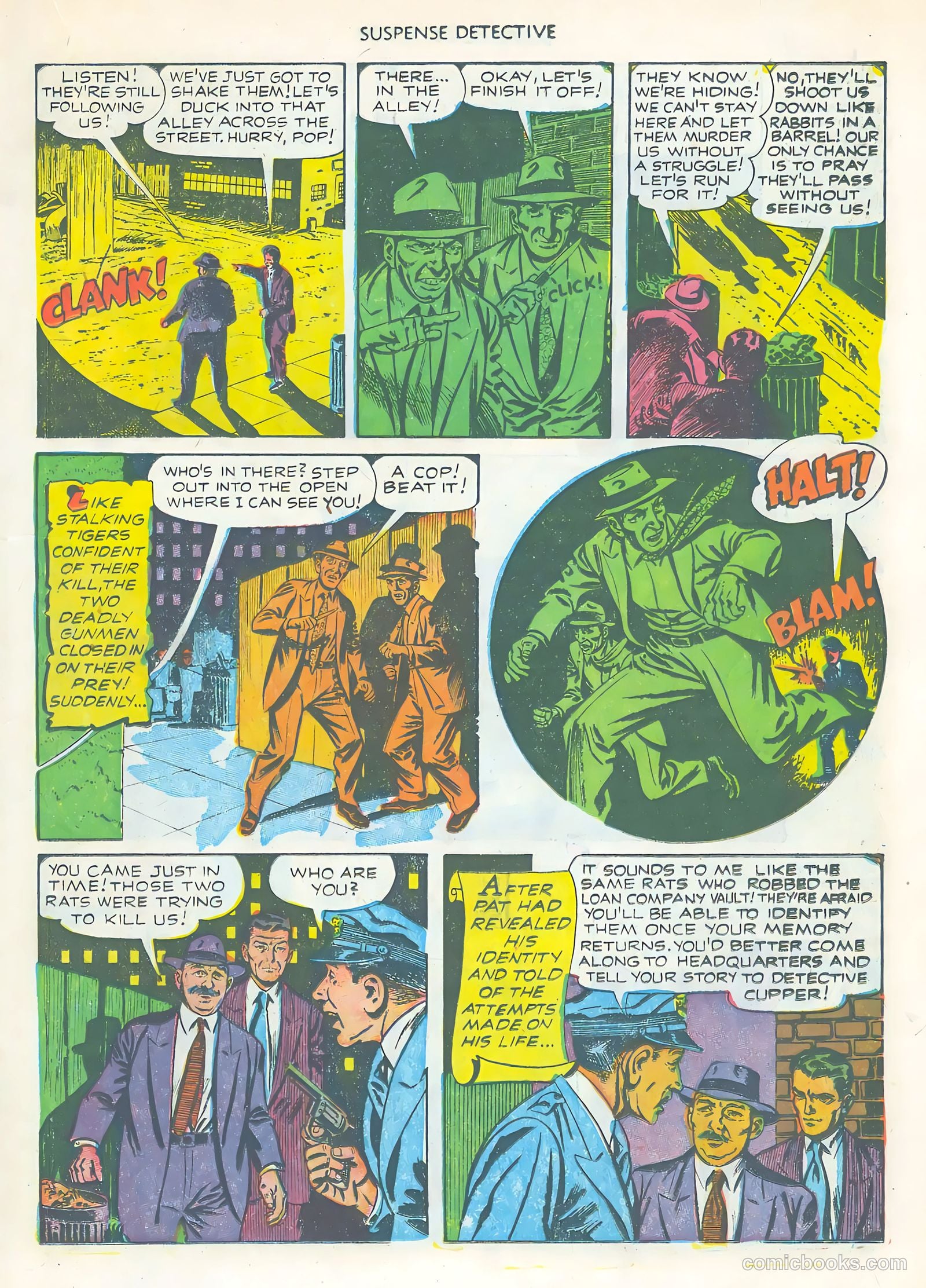 Suspense Detective #4 (1952) — page 19 of 36