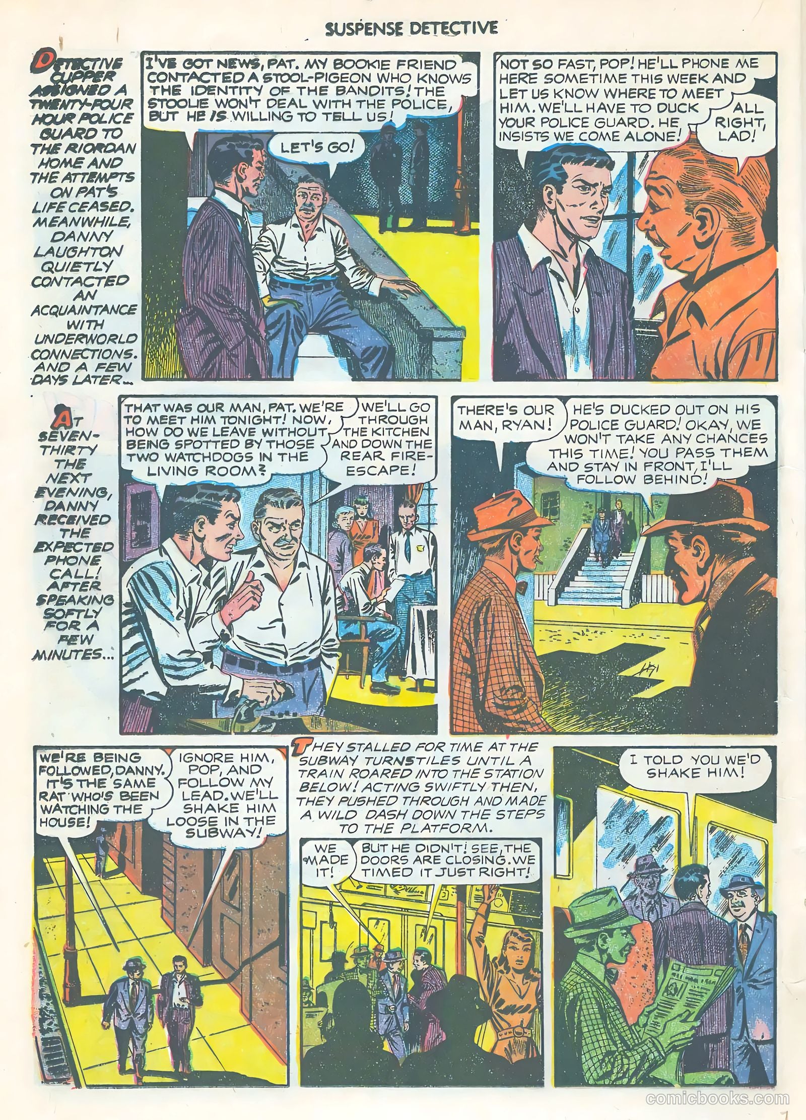 Suspense Detective #4 (1952) — page 20 of 36