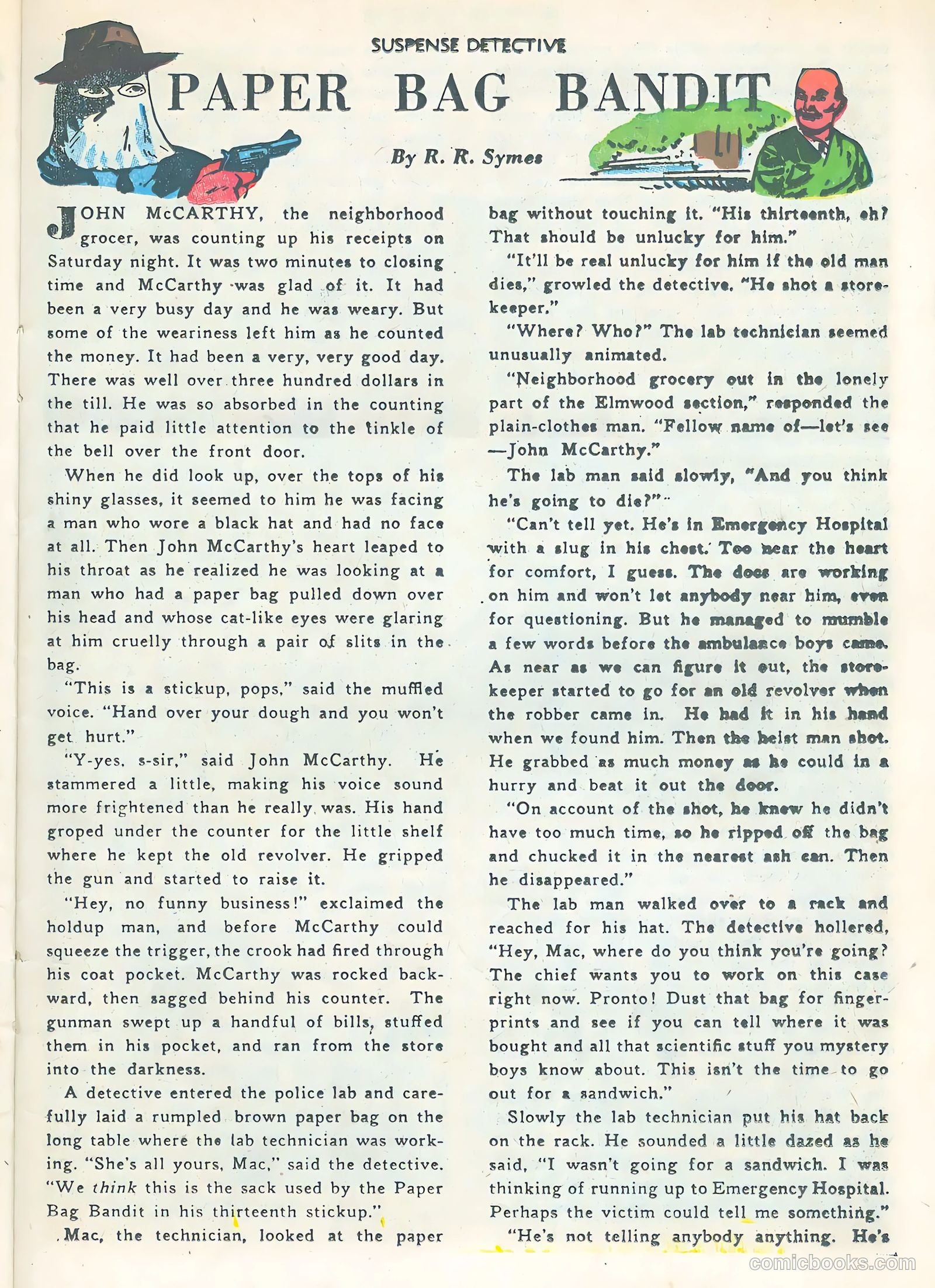 Suspense Detective #4 (1952) — page 23 of 36