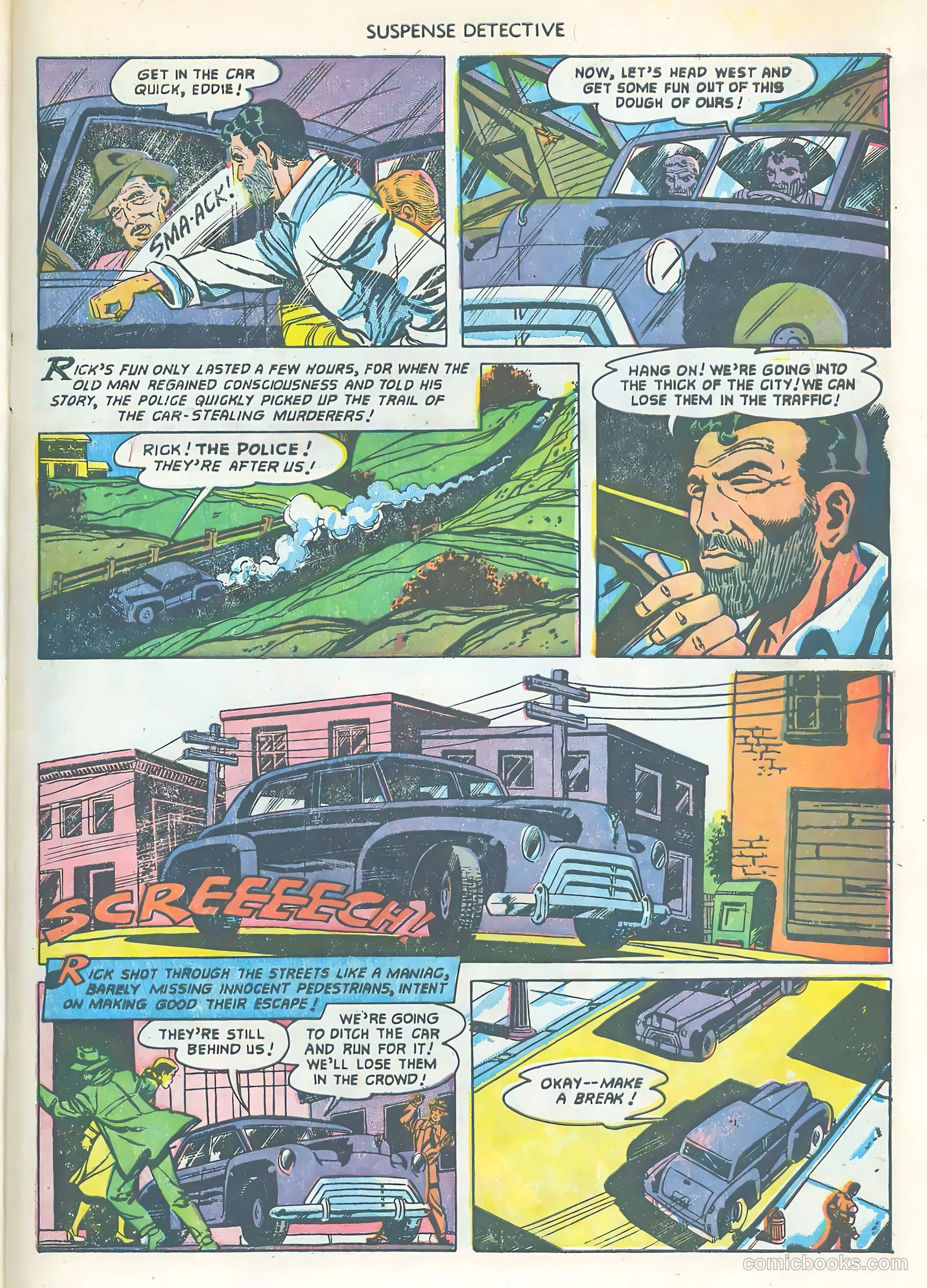 Suspense Detective #4 (1952) — page 31 of 36