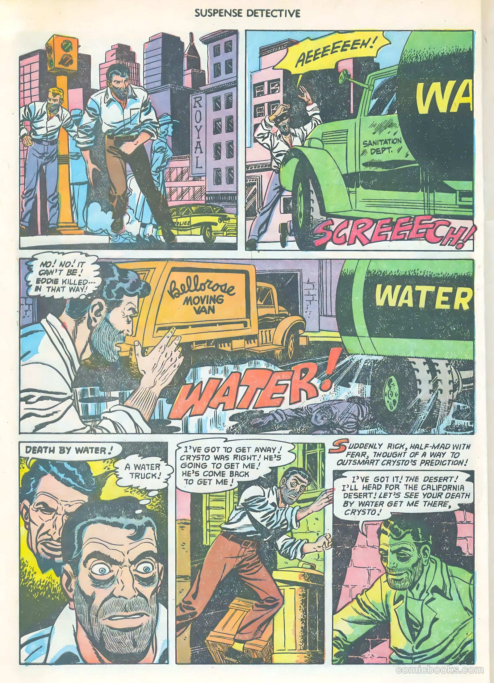 Suspense Detective #4 (1952) — page 32 of 36