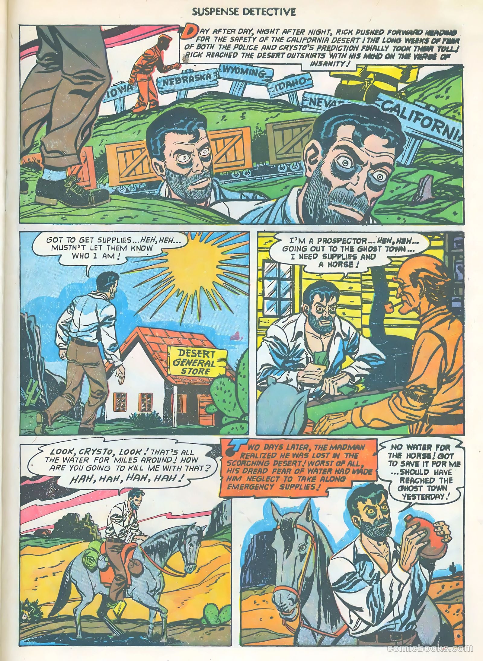 Suspense Detective #4 (1952) — page 33 of 36