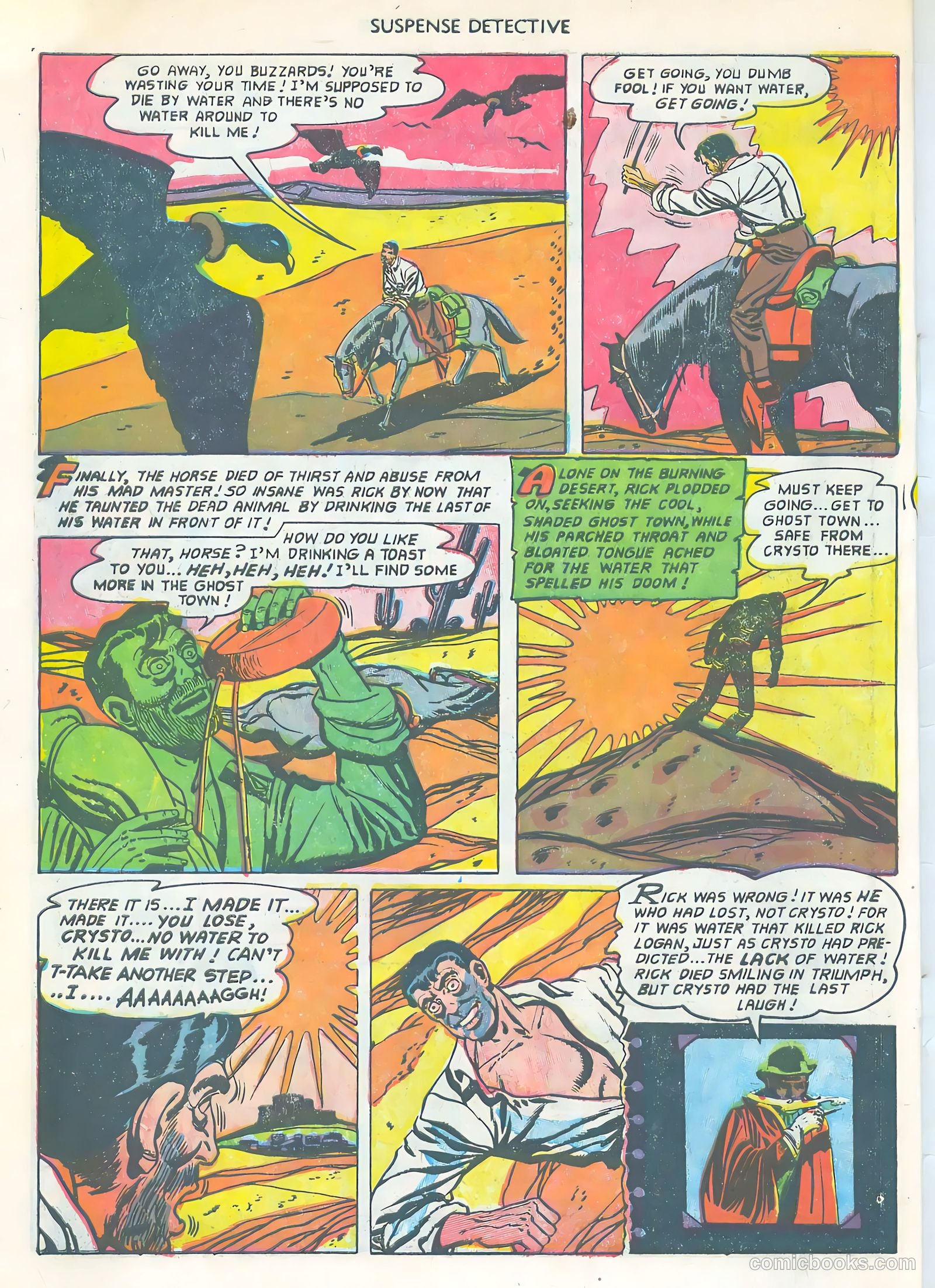Suspense Detective #4 (1952) — page 34 of 36