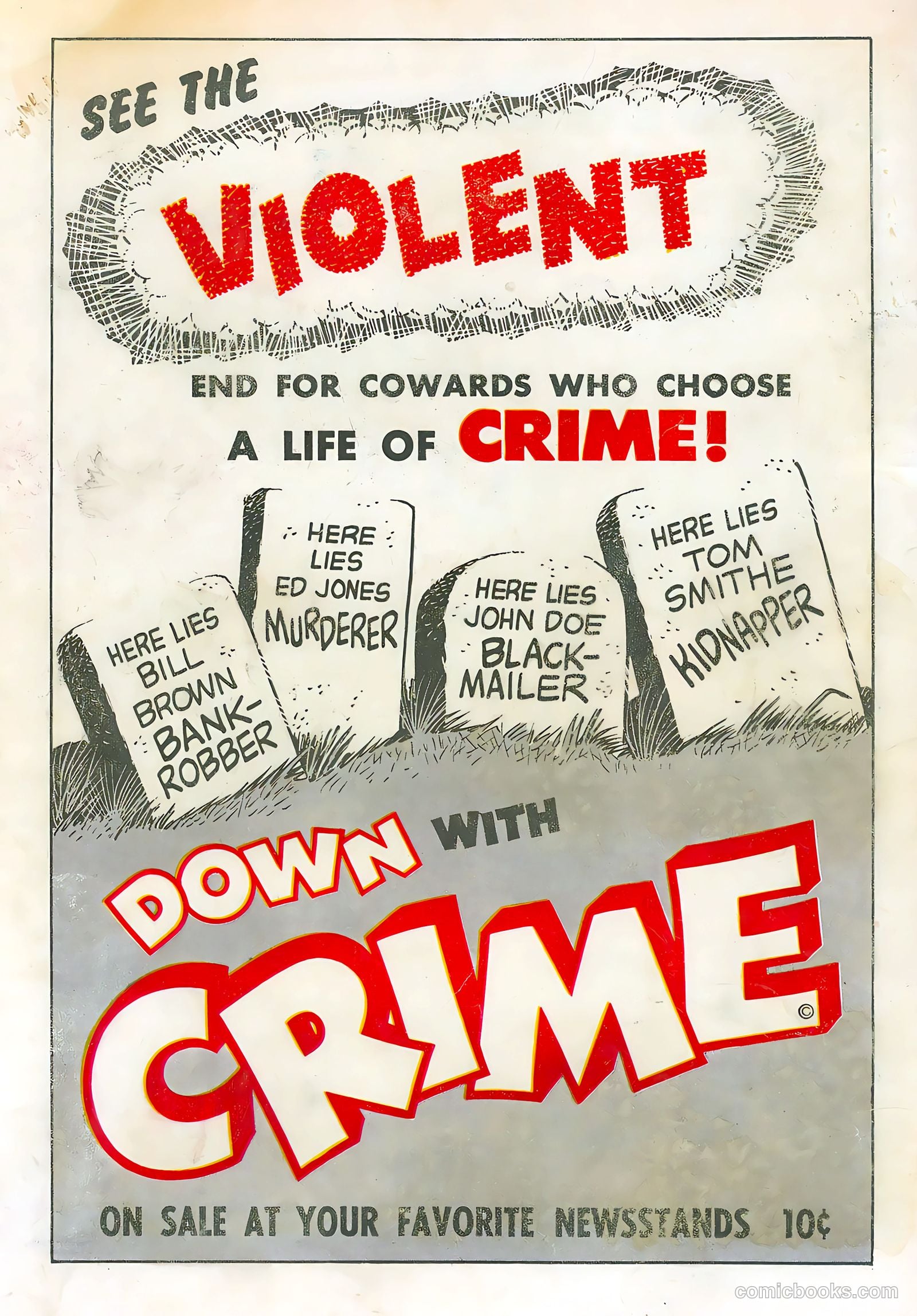 Suspense Detective #4 (1952) — page 36 of 36