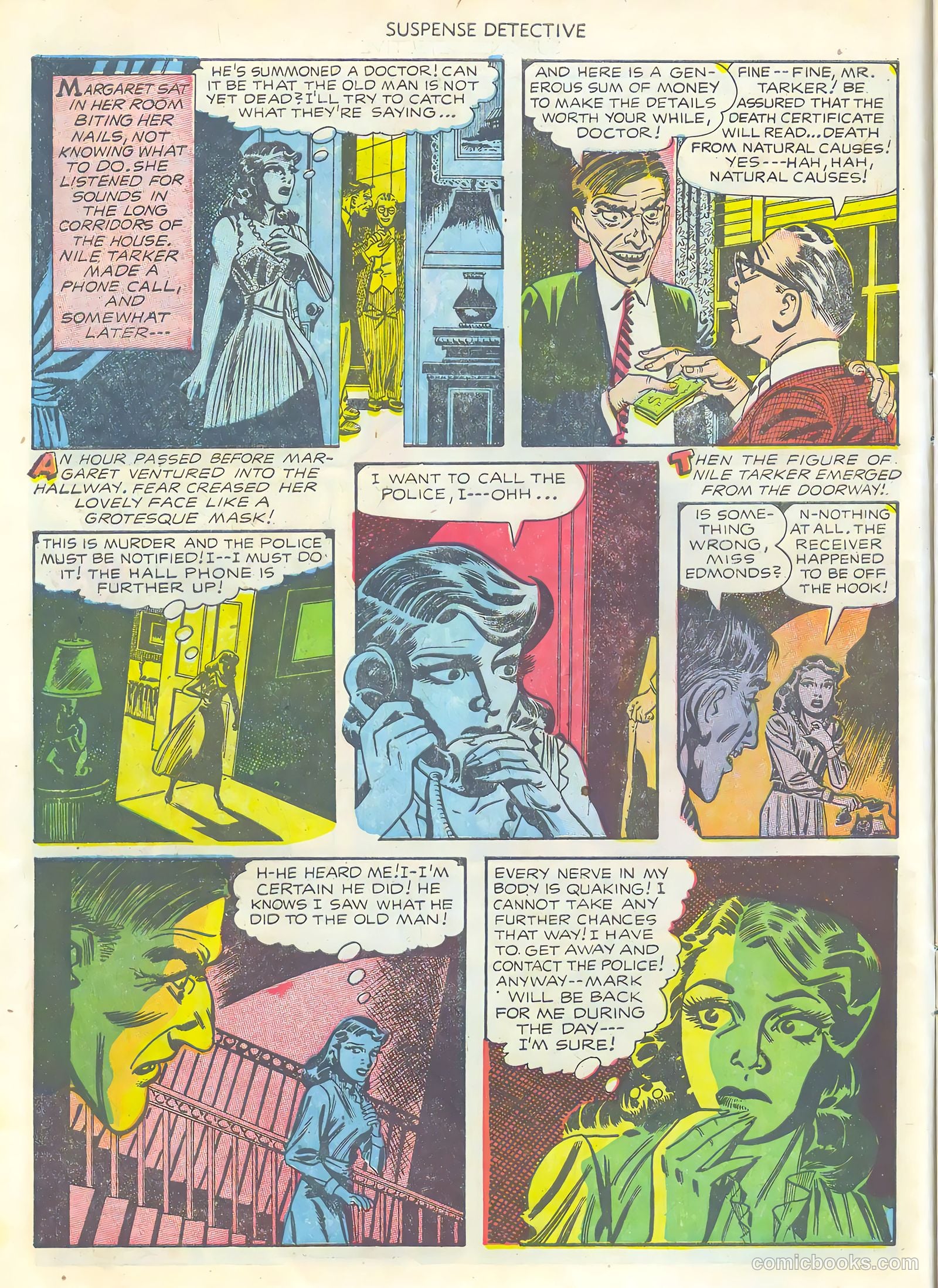Suspense Detective #5 (1953) — page 6 of 36