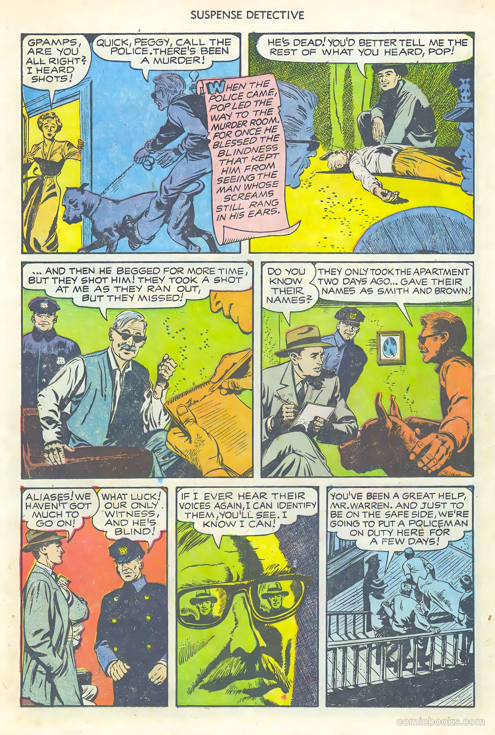 Suspense Detective #5 (1953) — page 16 of 36