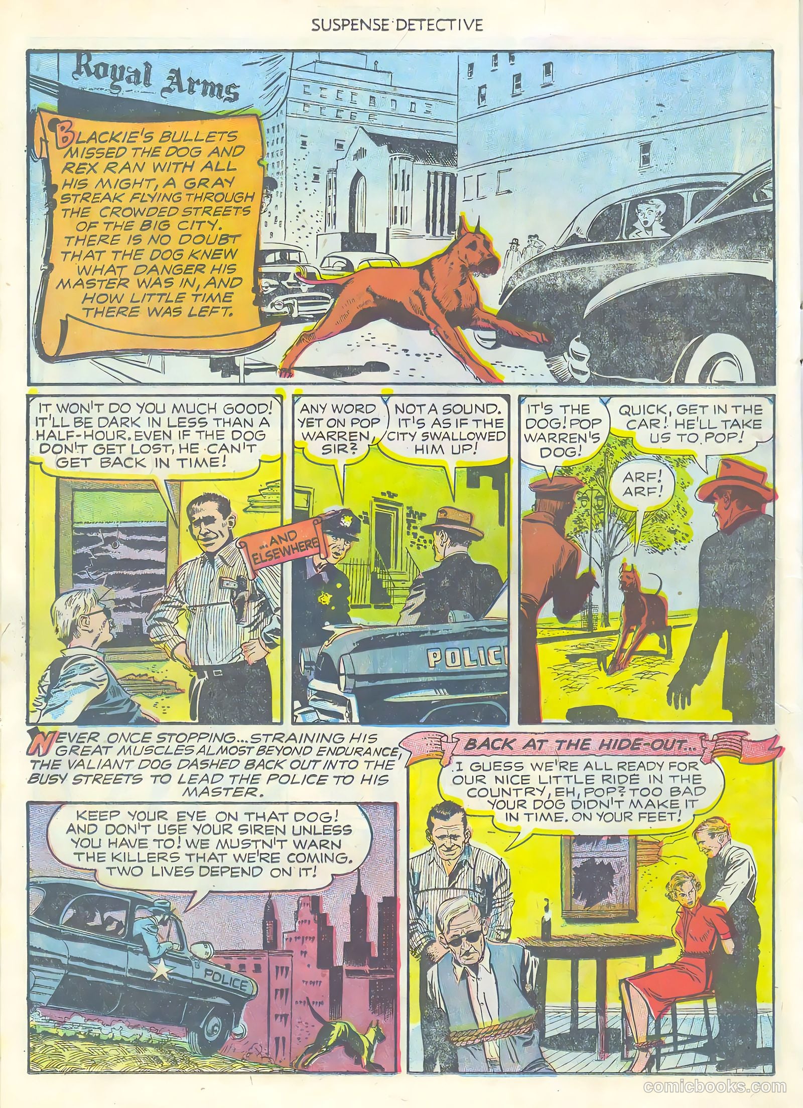 Suspense Detective #5 (1953) — page 22 of 36