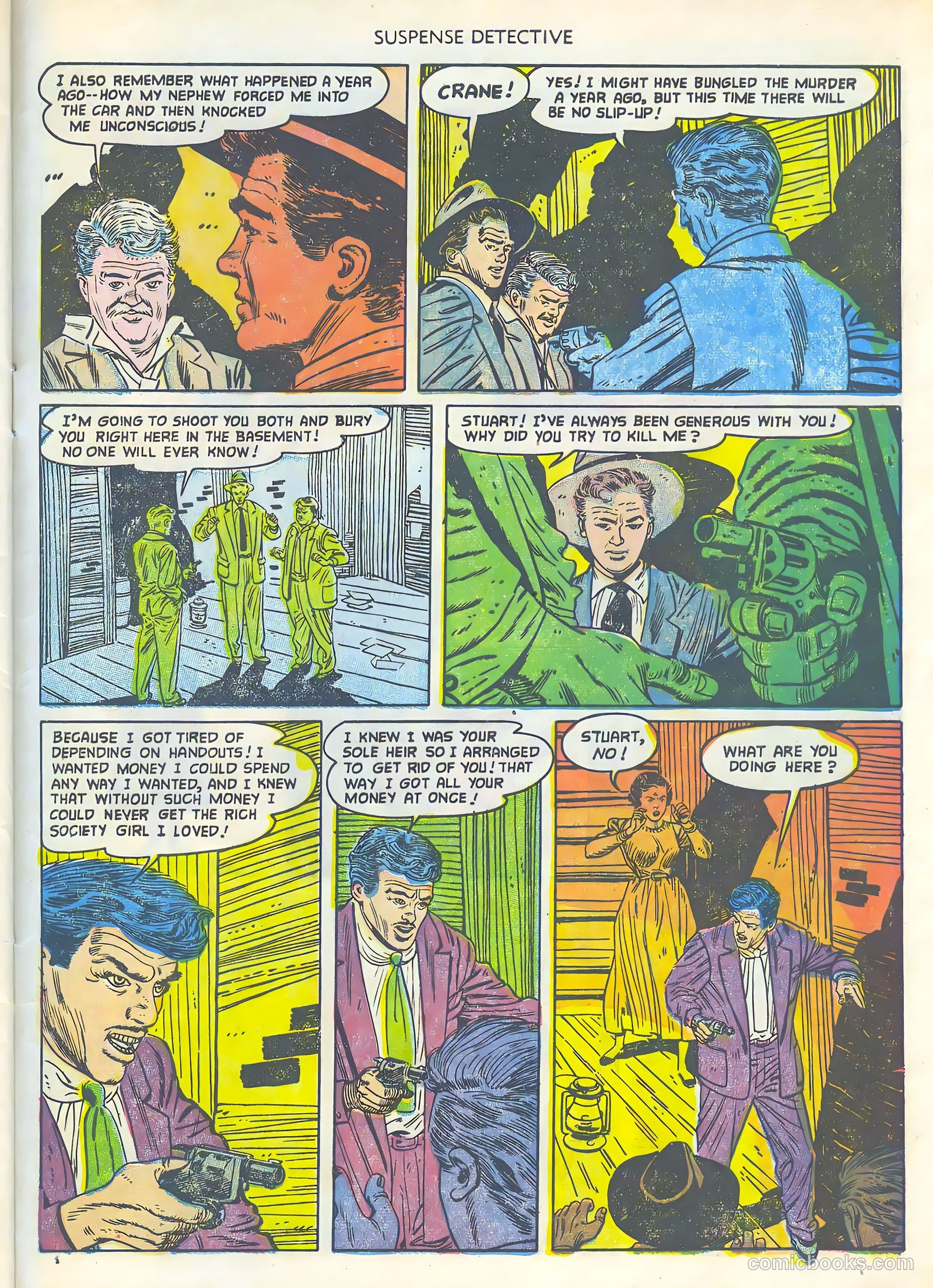 Suspense Detective #5 (1953) — page 33 of 36