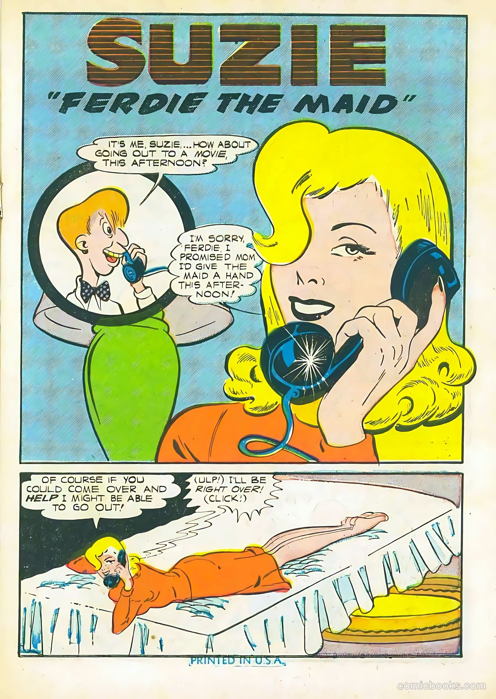 Suzie Comics #62 (1948) — page 3 of 52