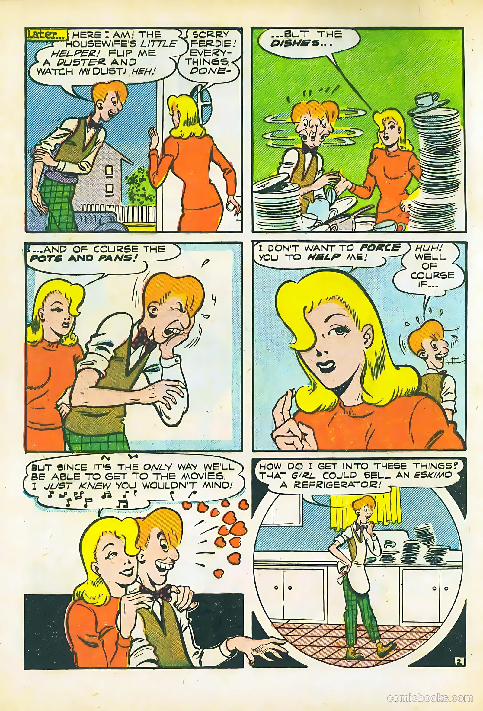 Suzie Comics #62 (1948) — page 4 of 52