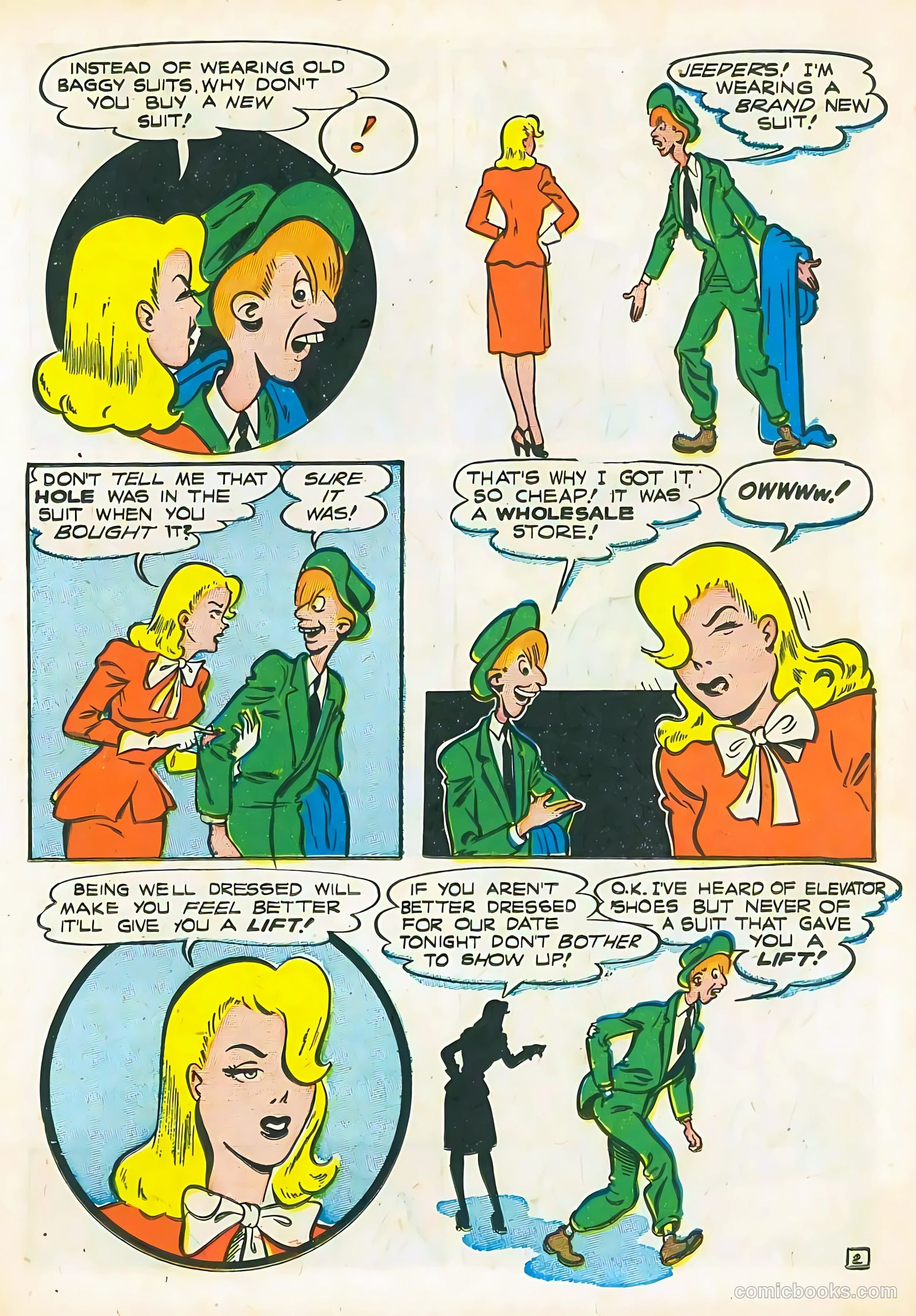 Suzie Comics #62 (1948) — page 35 of 52