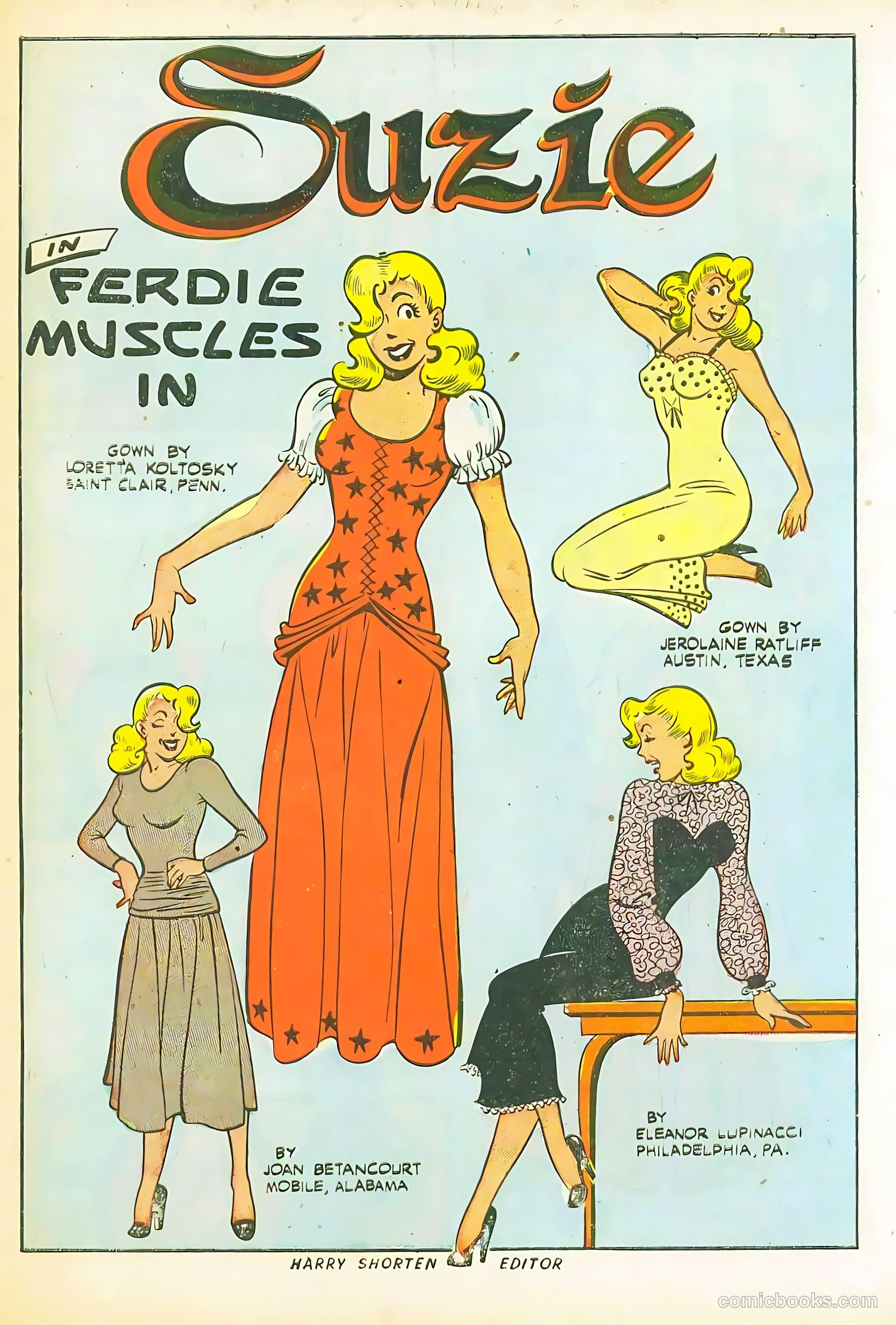 Suzie Comics #66 (1948) — page 3 of 52