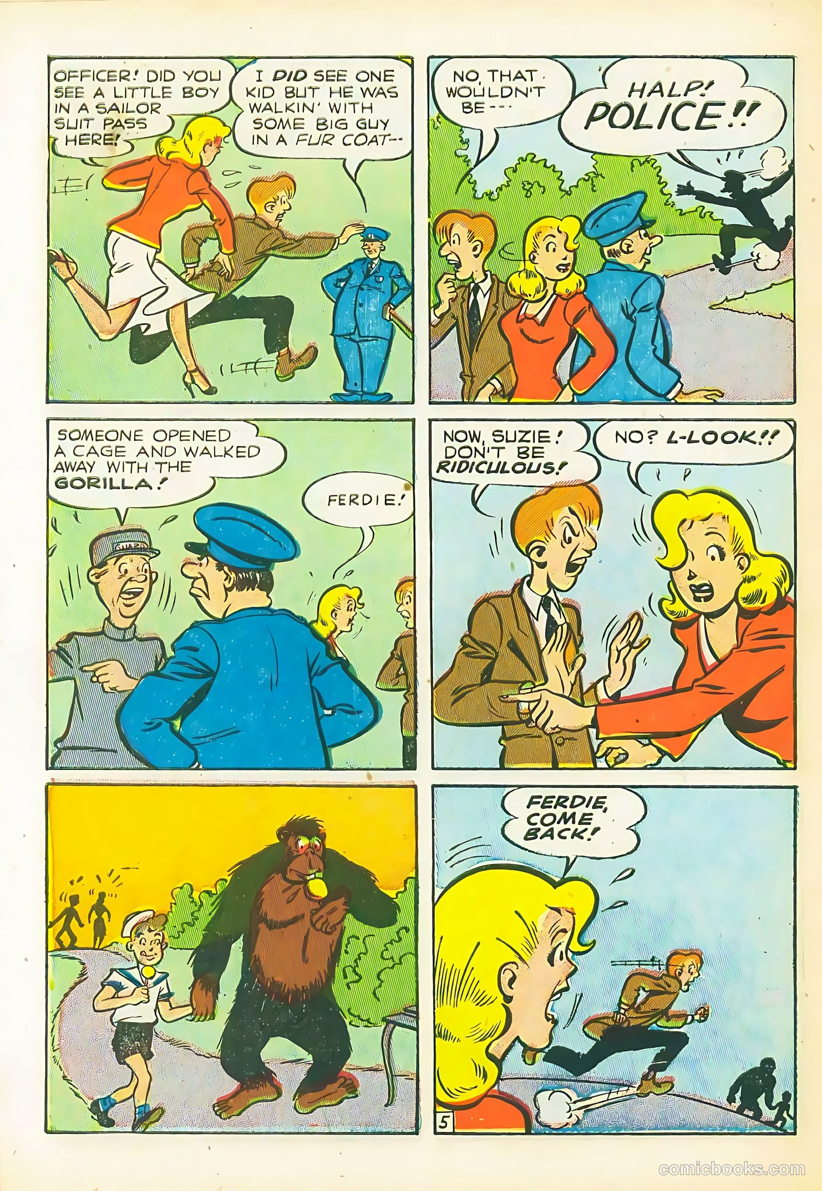 Suzie Comics #66 (1948) — page 6 of 52