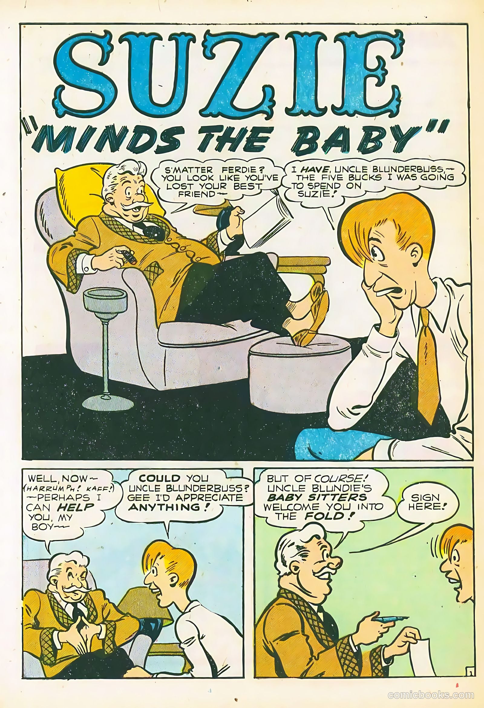 Suzie Comics #66 (1948) — page 51 of 52