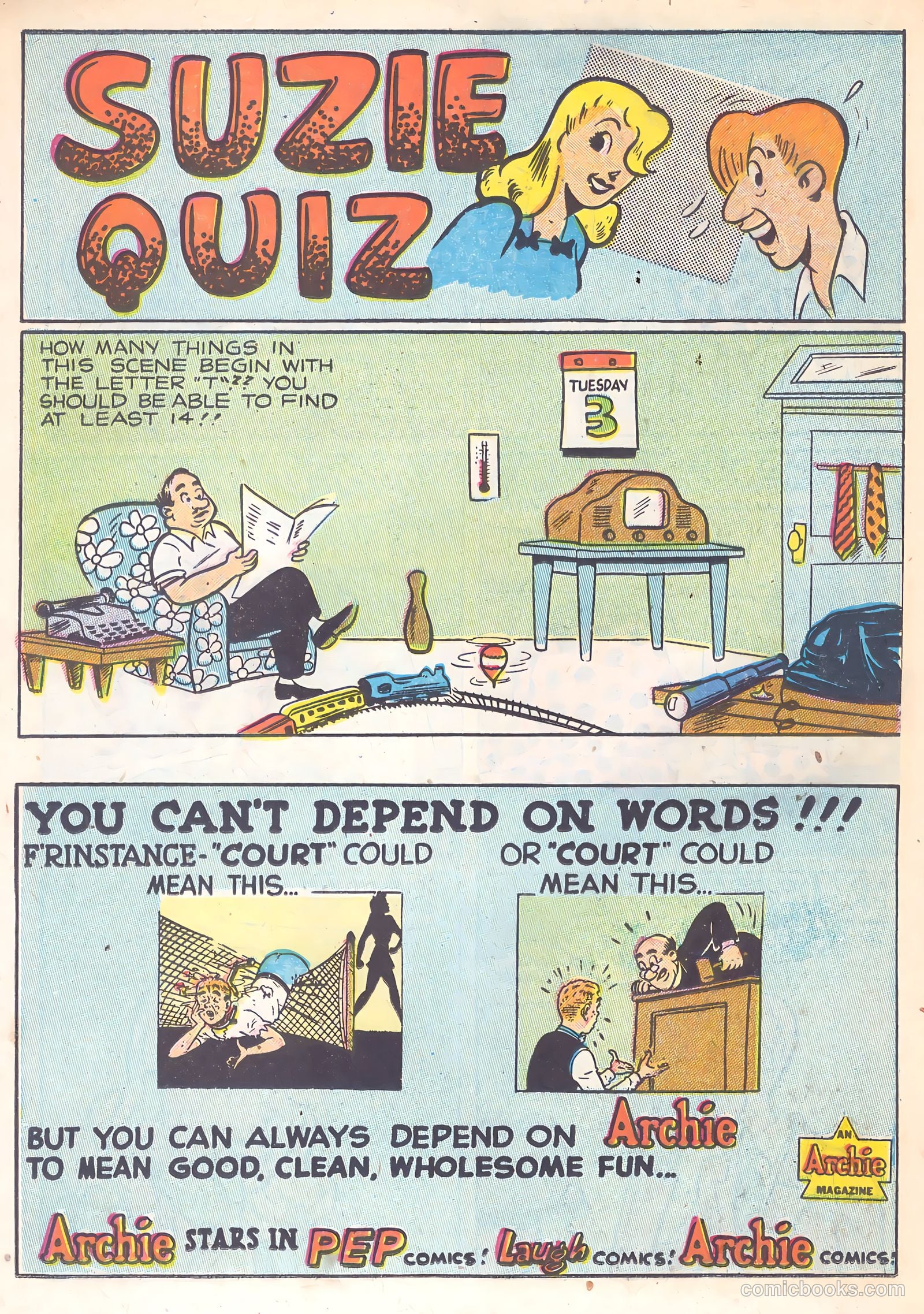 Suzie Comics #67 (1949) — page 20 of 52