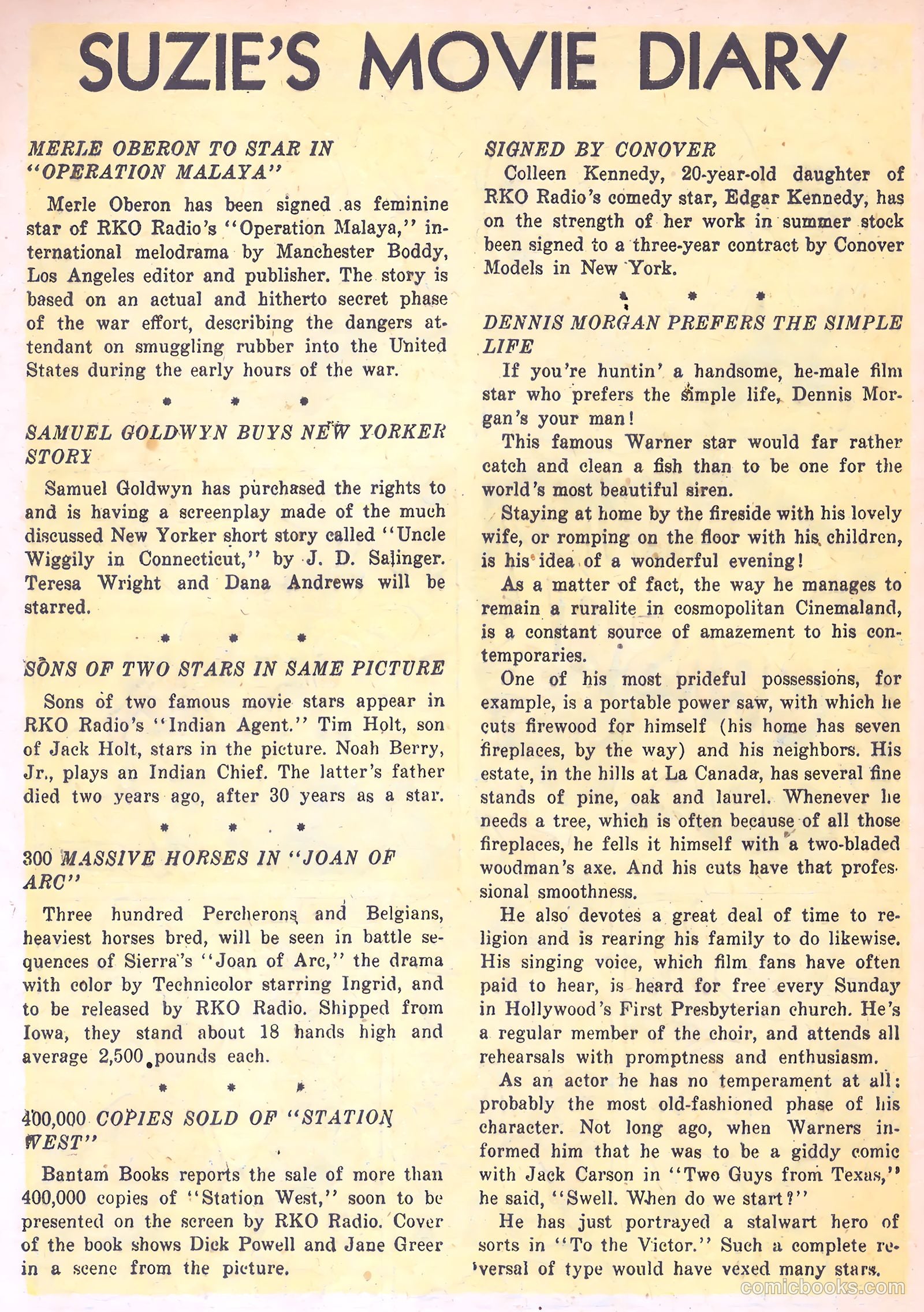 Suzie Comics #67 (1949) — page 40 of 52