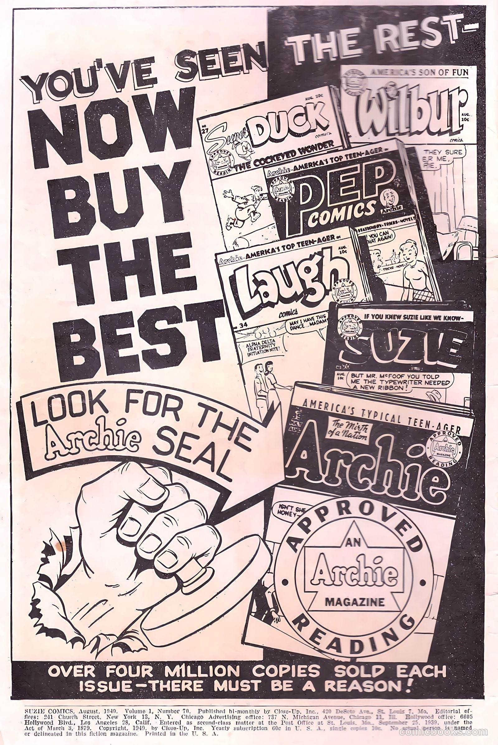 Suzie Comics #70 (1949) — page 3 of 53