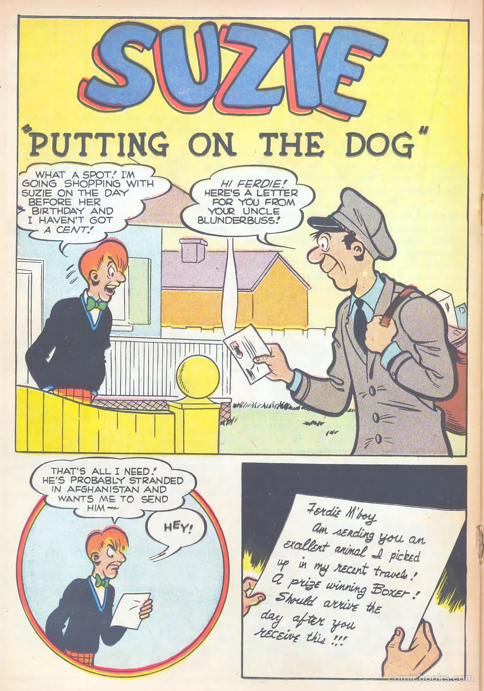 Suzie Comics #71 (1949) — page 32 of 52