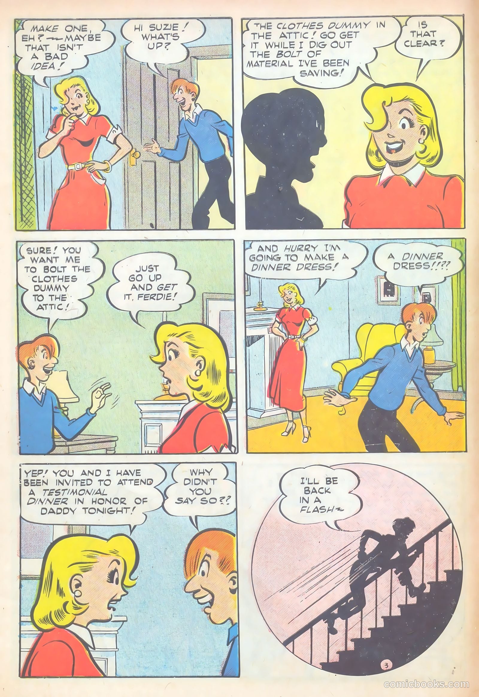 Suzie Comics #72 (1949) — page 12 of 52