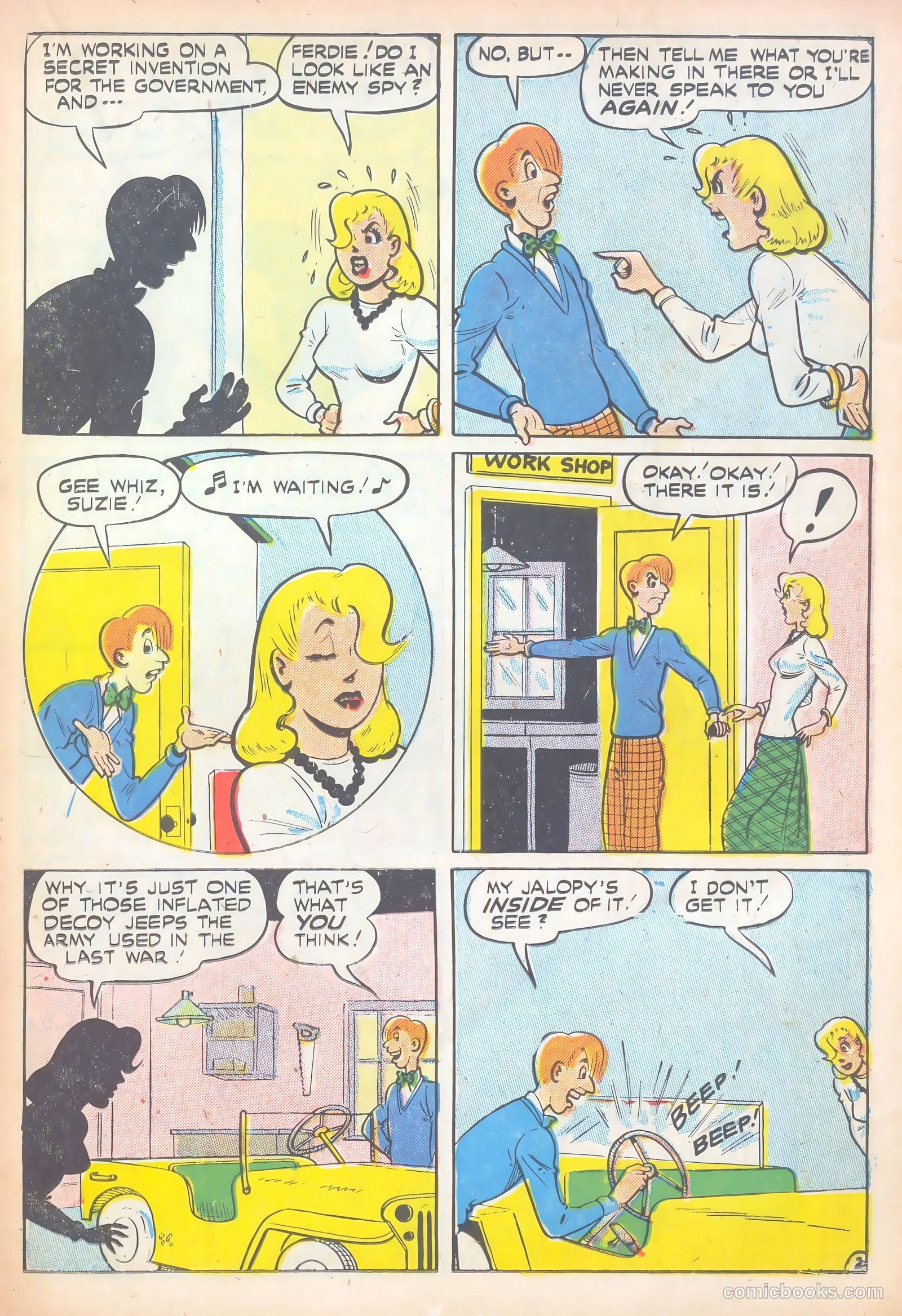 Suzie Comics #72 (1949) — page 17 of 52