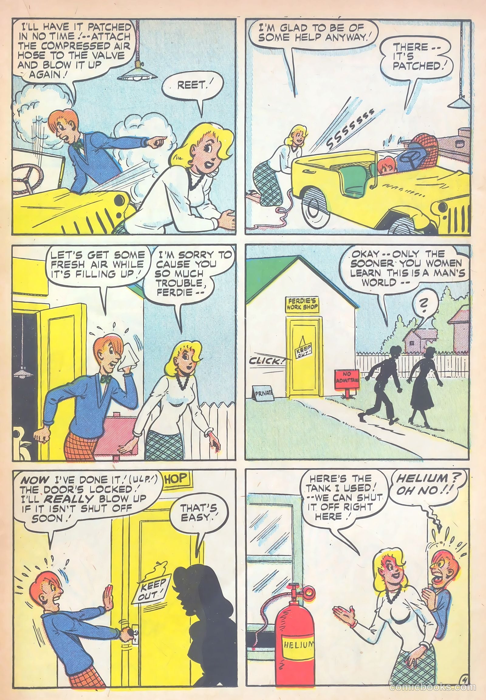 Suzie Comics #72 (1949) — page 19 of 52