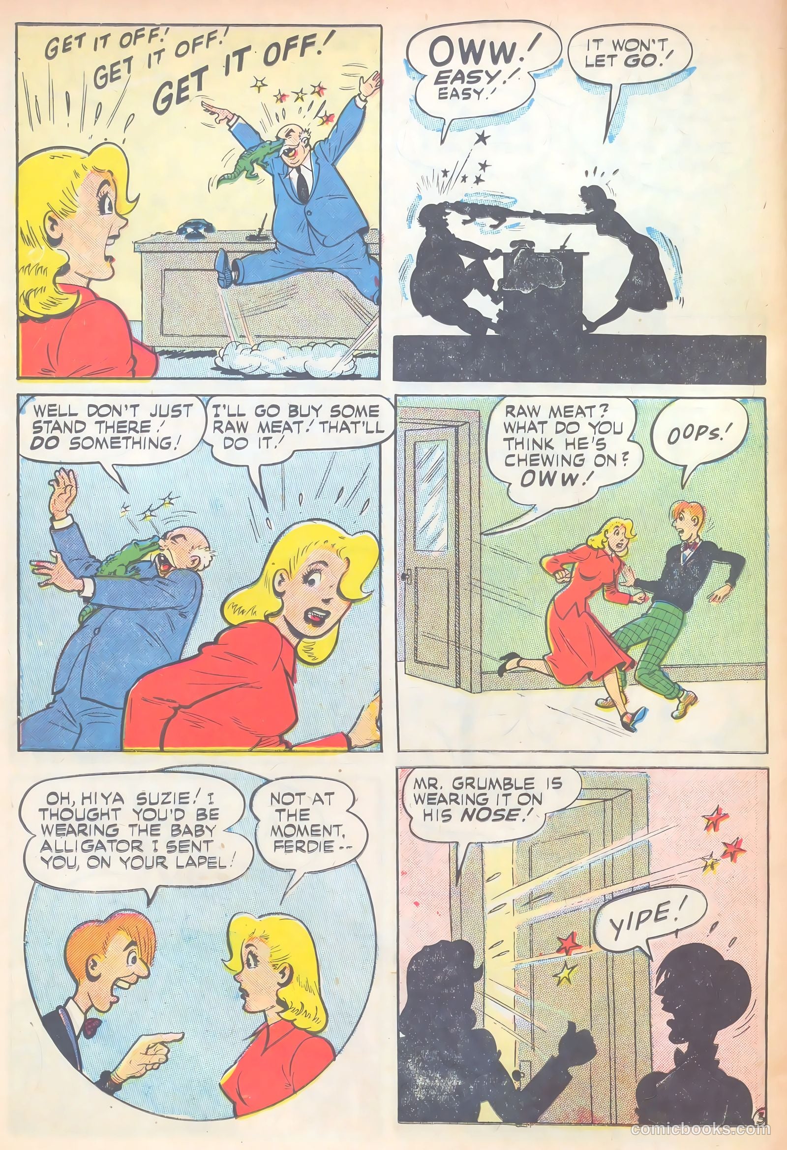 Suzie Comics #72 (1949) — page 36 of 52