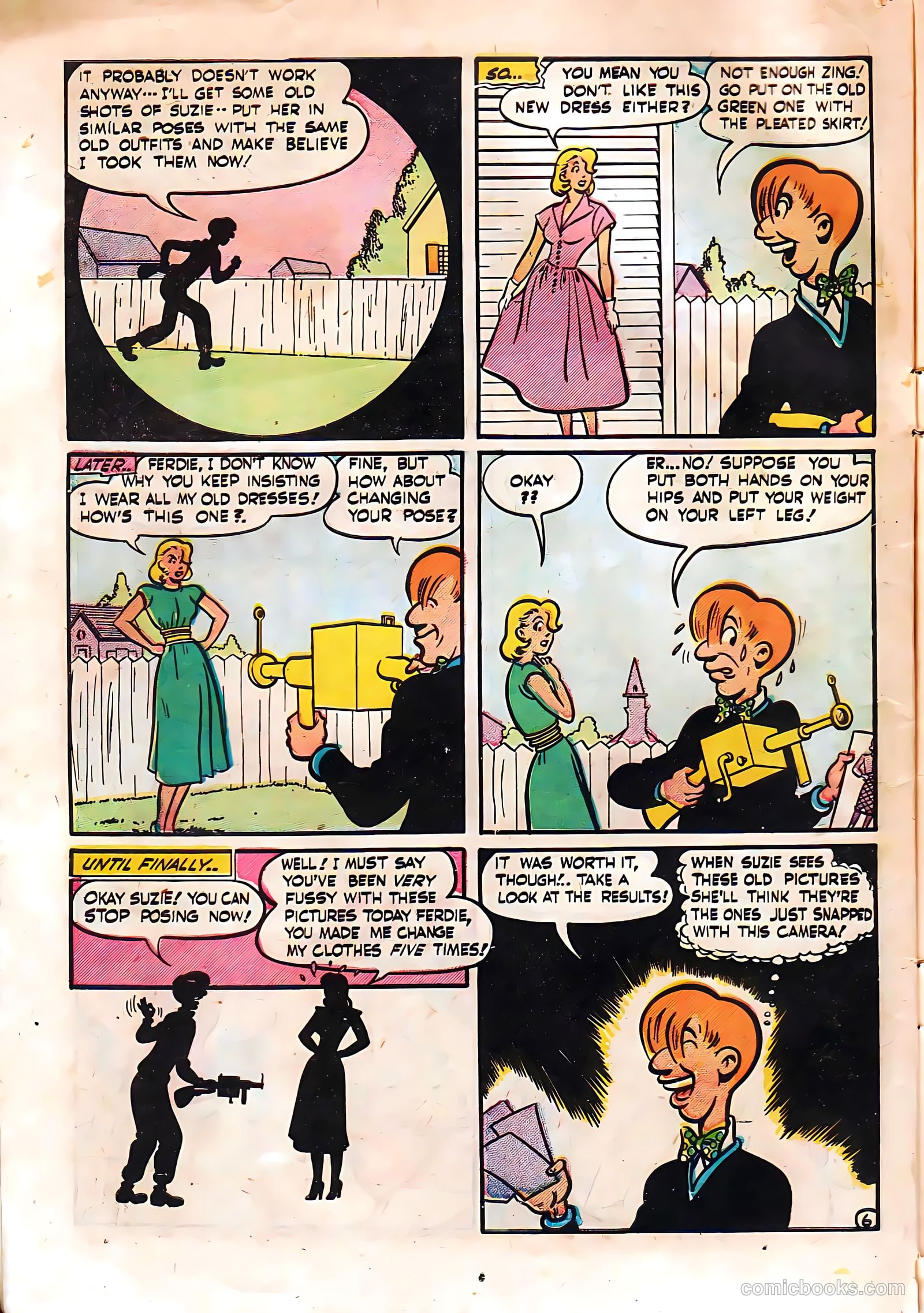 Suzie Comics #73 (1950) — page 8 of 52