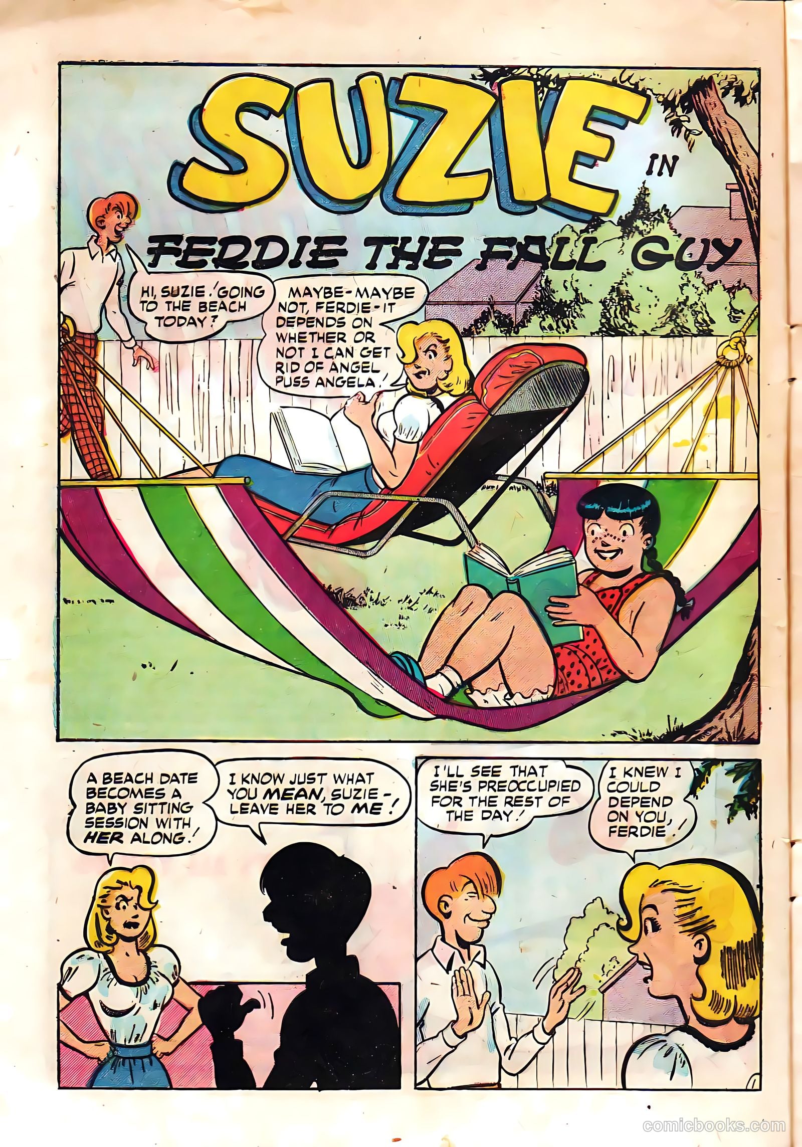Suzie Comics #73 (1950) — page 12 of 52