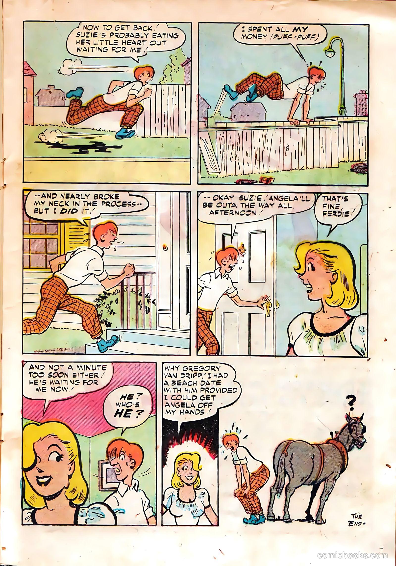 Suzie Comics #73 (1950) — page 17 of 52