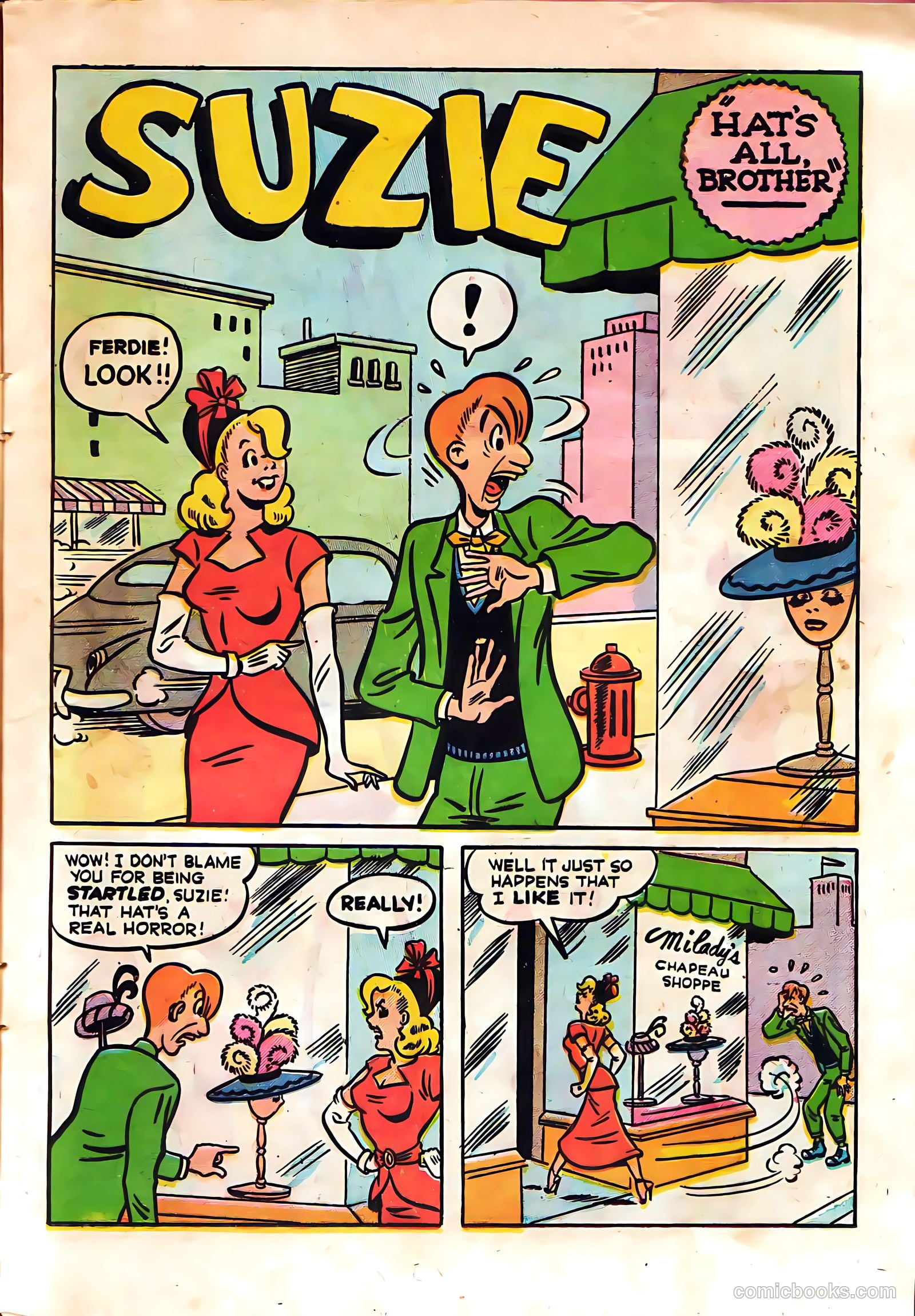 Suzie Comics #73 (1950) — page 19 of 52