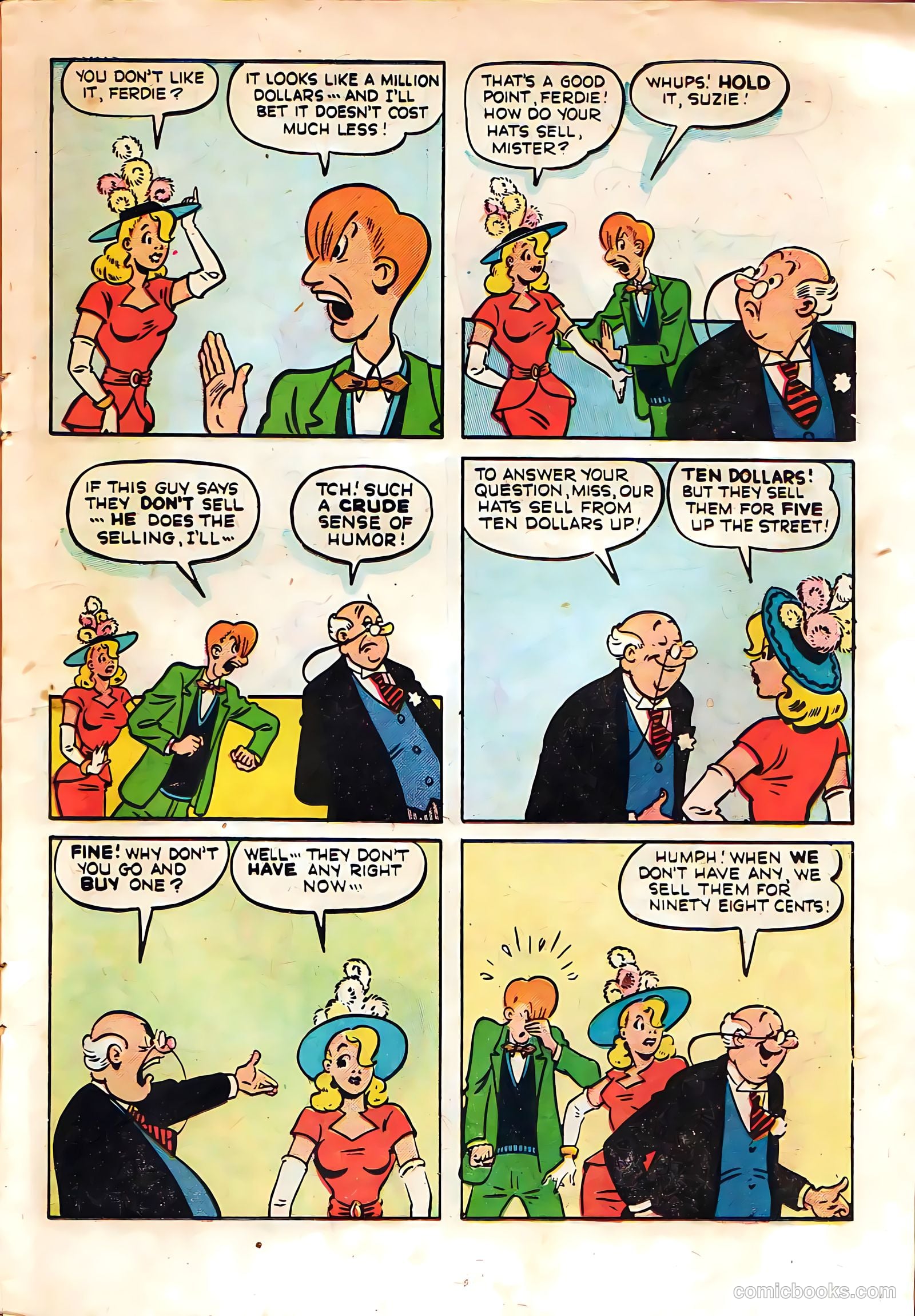 Suzie Comics #73 (1950) — page 21 of 52