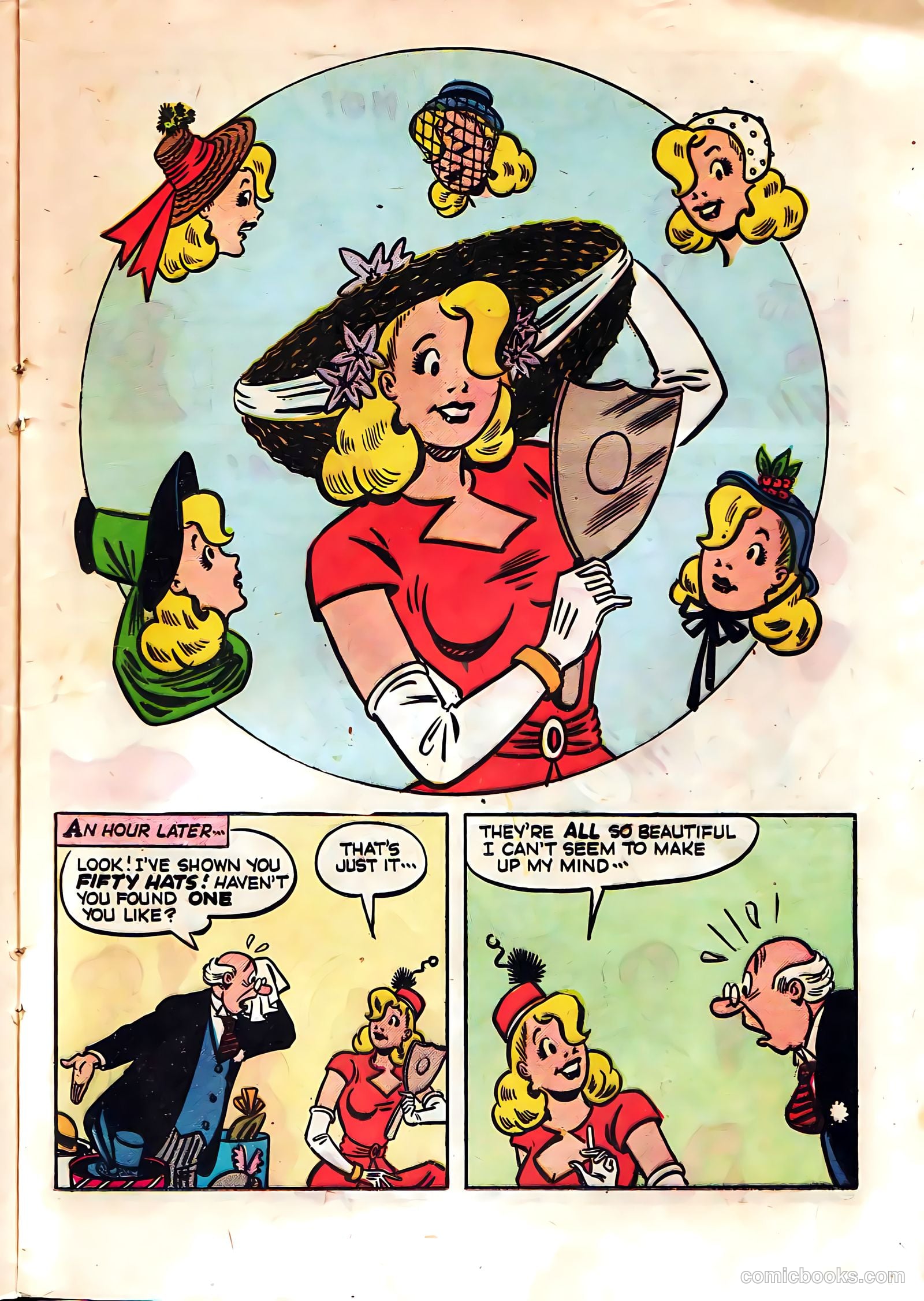 Suzie Comics #73 (1950) — page 23 of 52