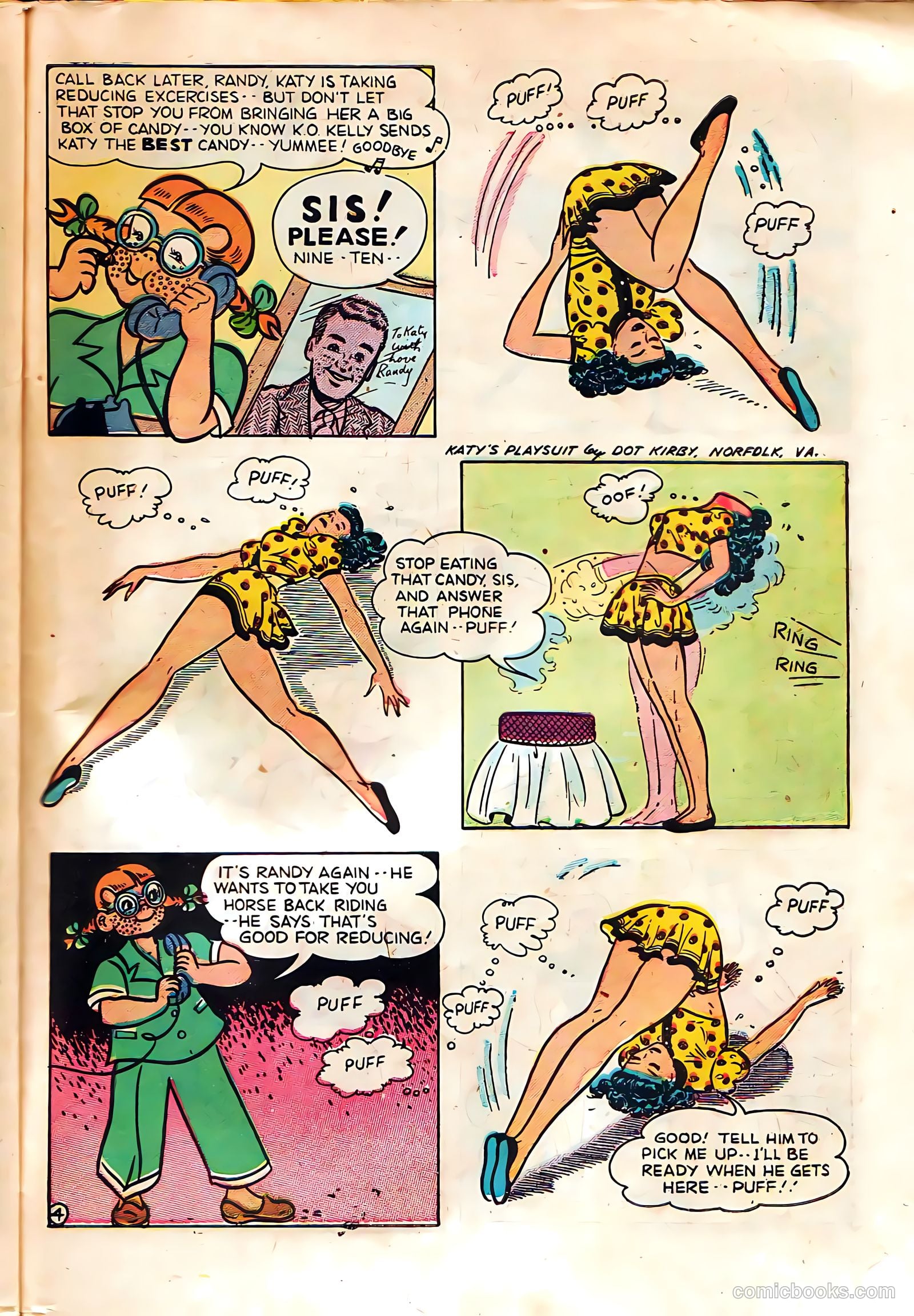 Suzie Comics #73 (1950) — page 45 of 52
