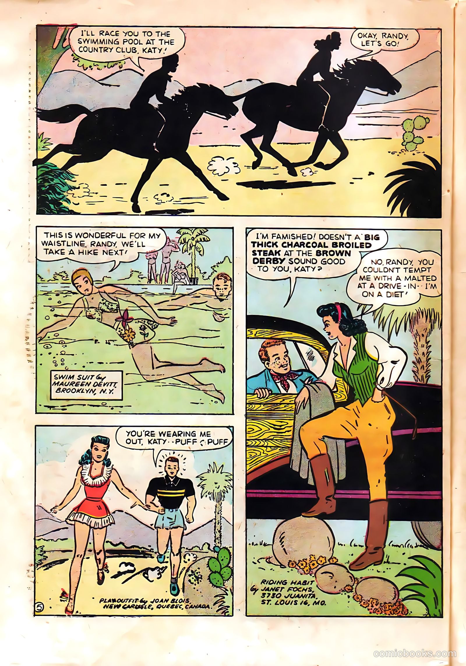 Suzie Comics #73 (1950) — page 46 of 52