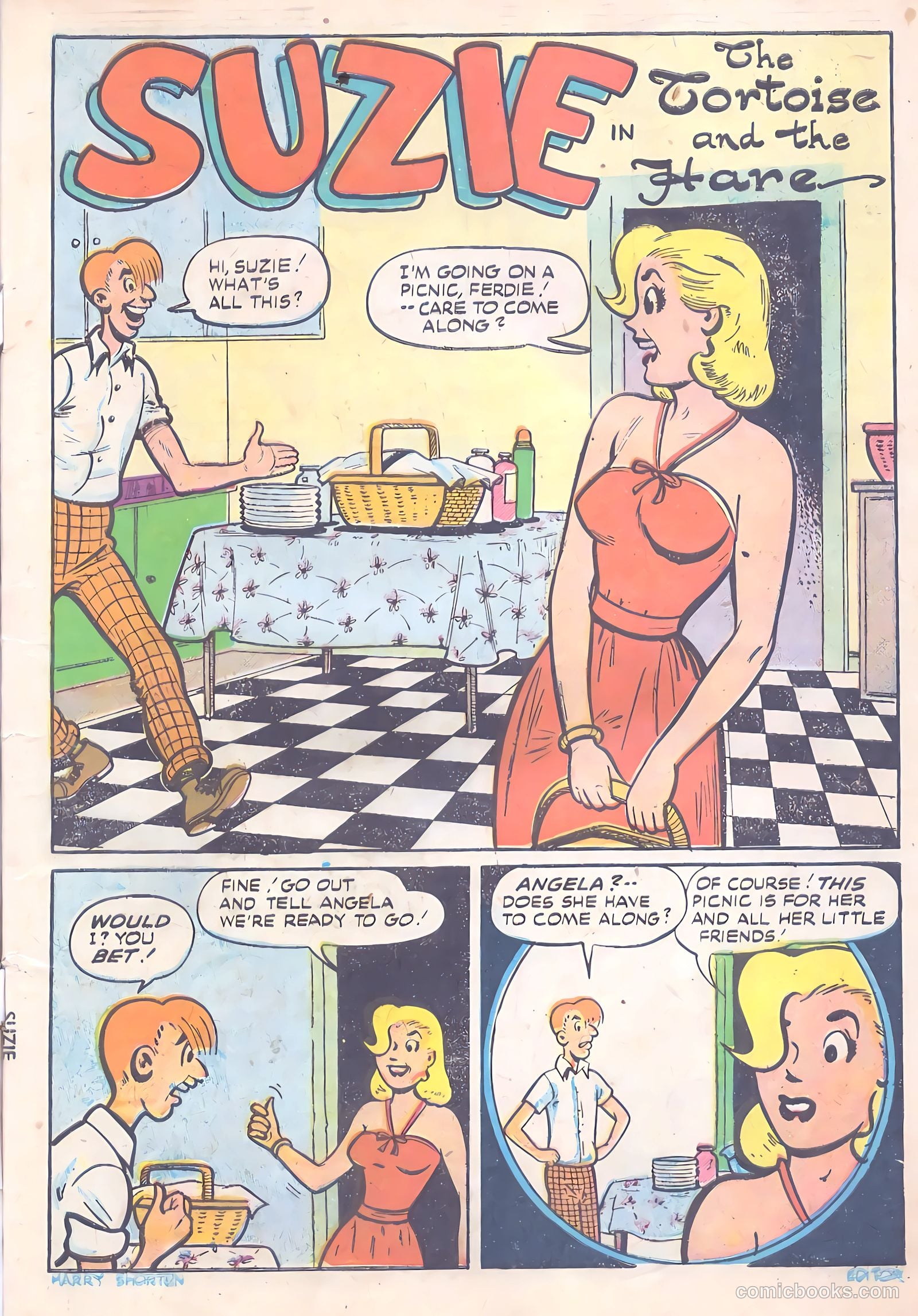 Suzie Comics #74 (1950) — page 3 of 52