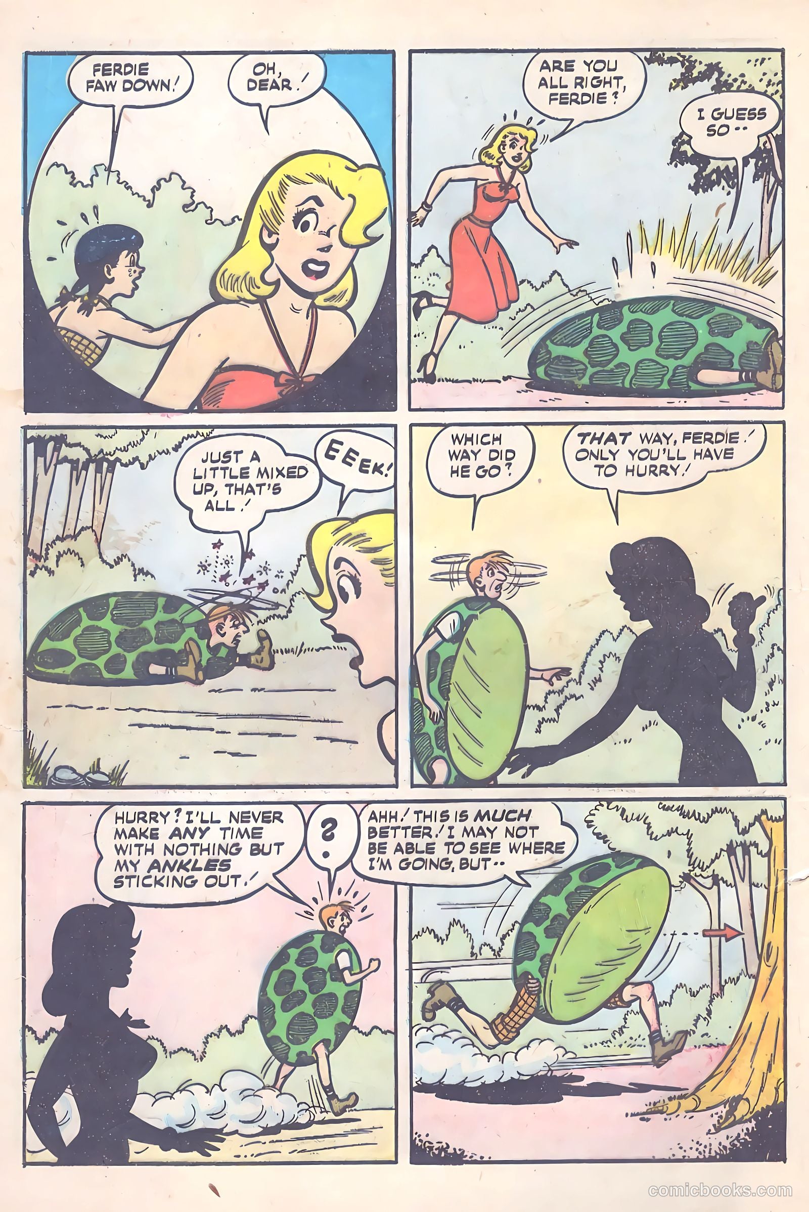 Suzie Comics #74 (1950) — page 6 of 52