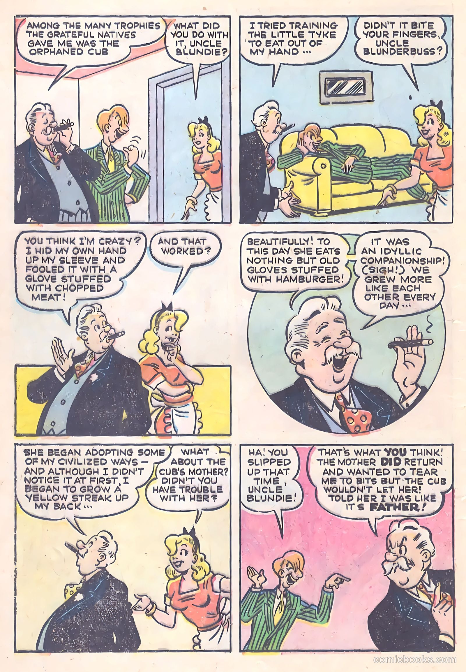 Suzie Comics #74 (1950) — page 16 of 52