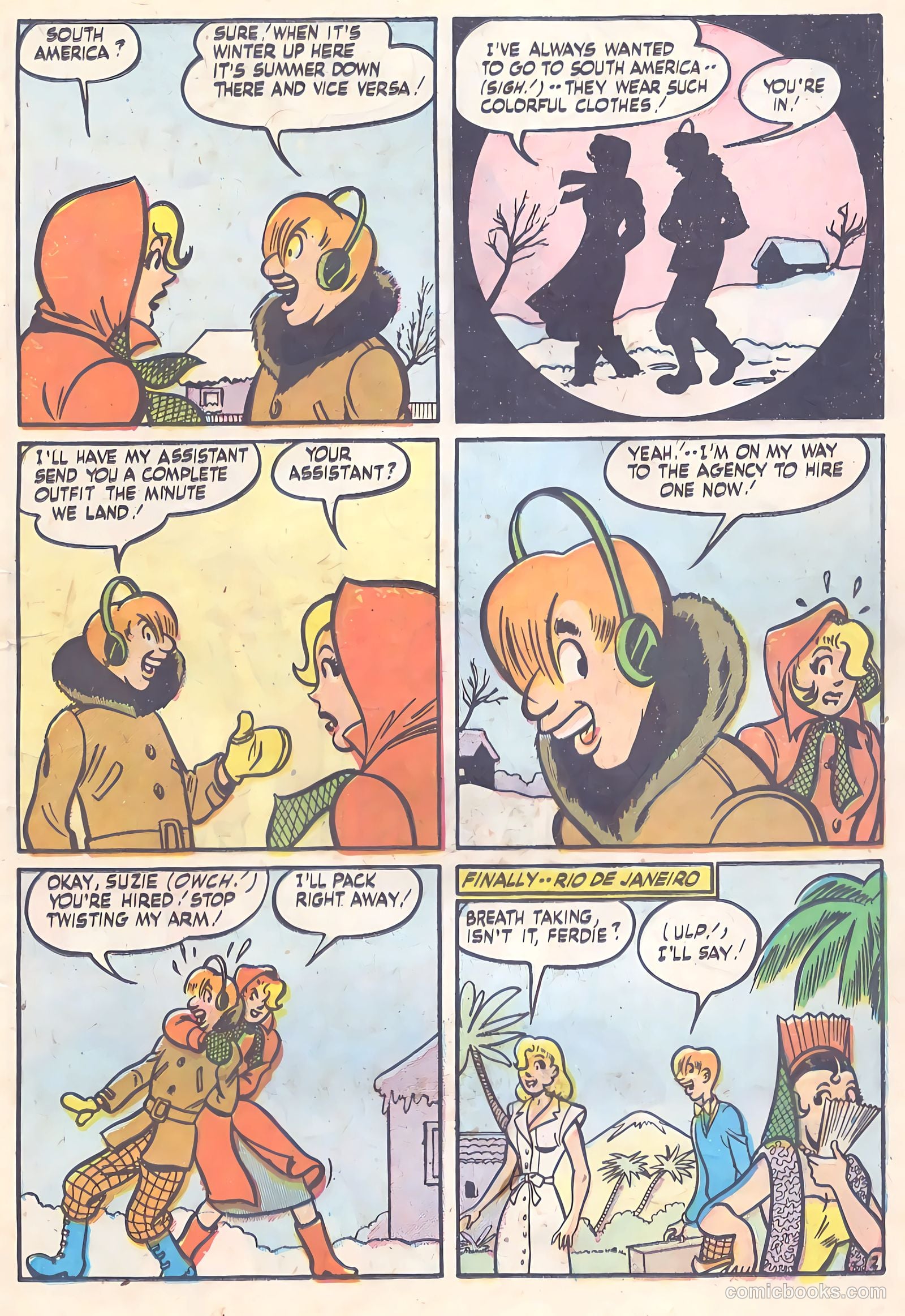 Suzie Comics #74 (1950) — page 21 of 52