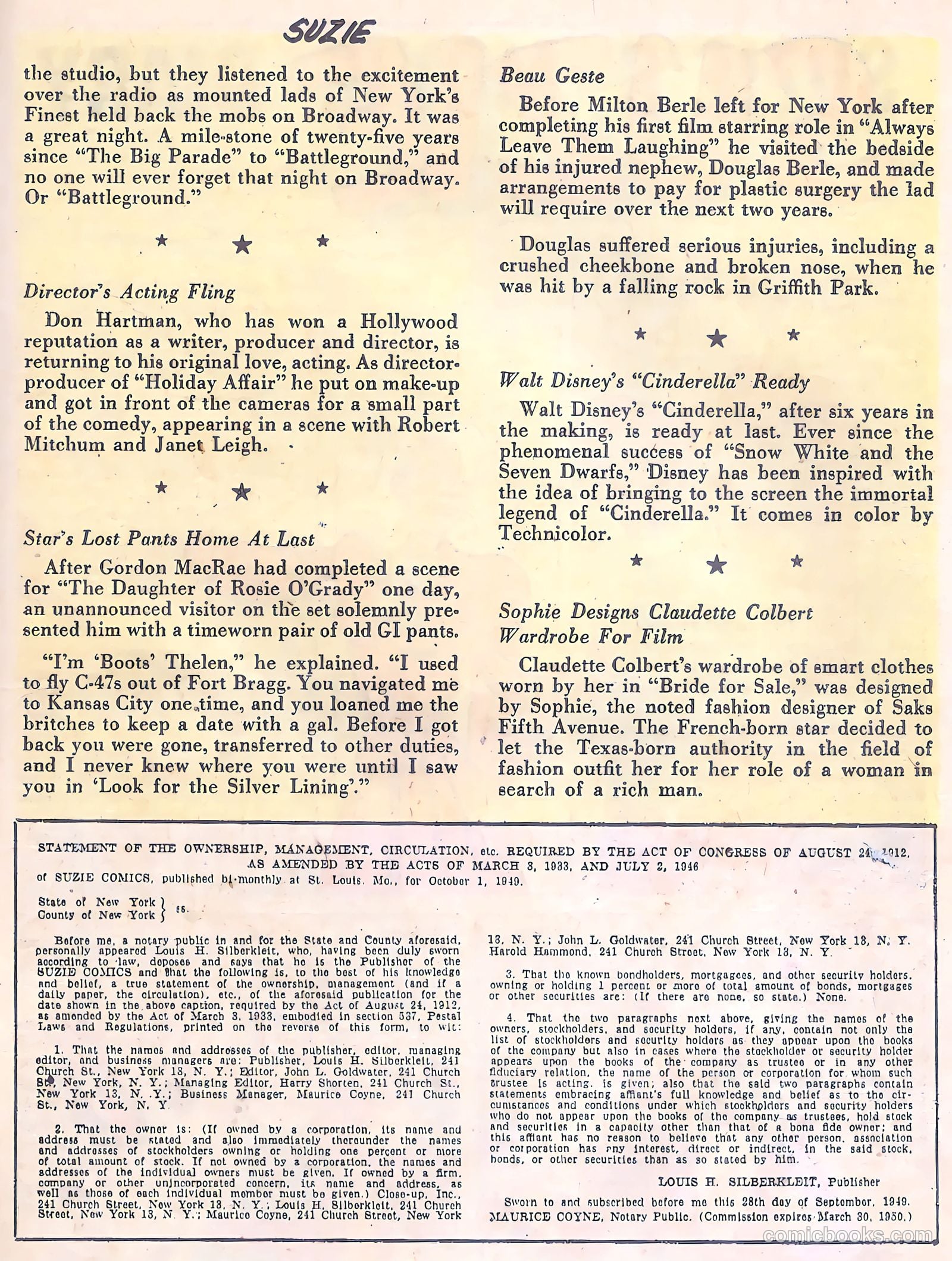 Suzie Comics #74 (1950) — page 35 of 52