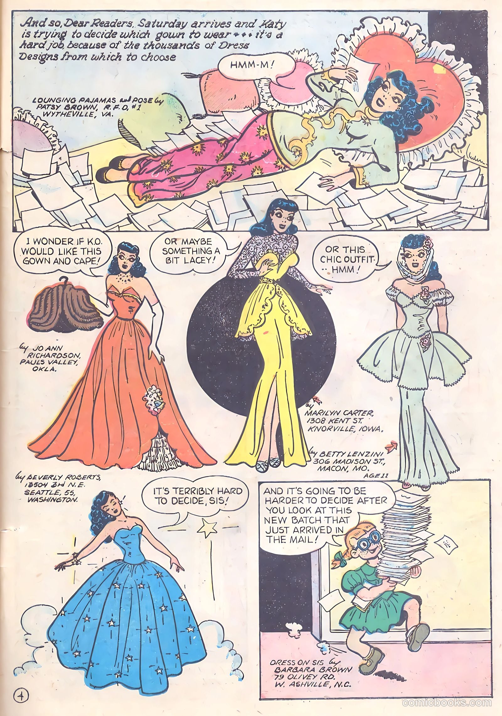 Suzie Comics #74 (1950) — page 45 of 52