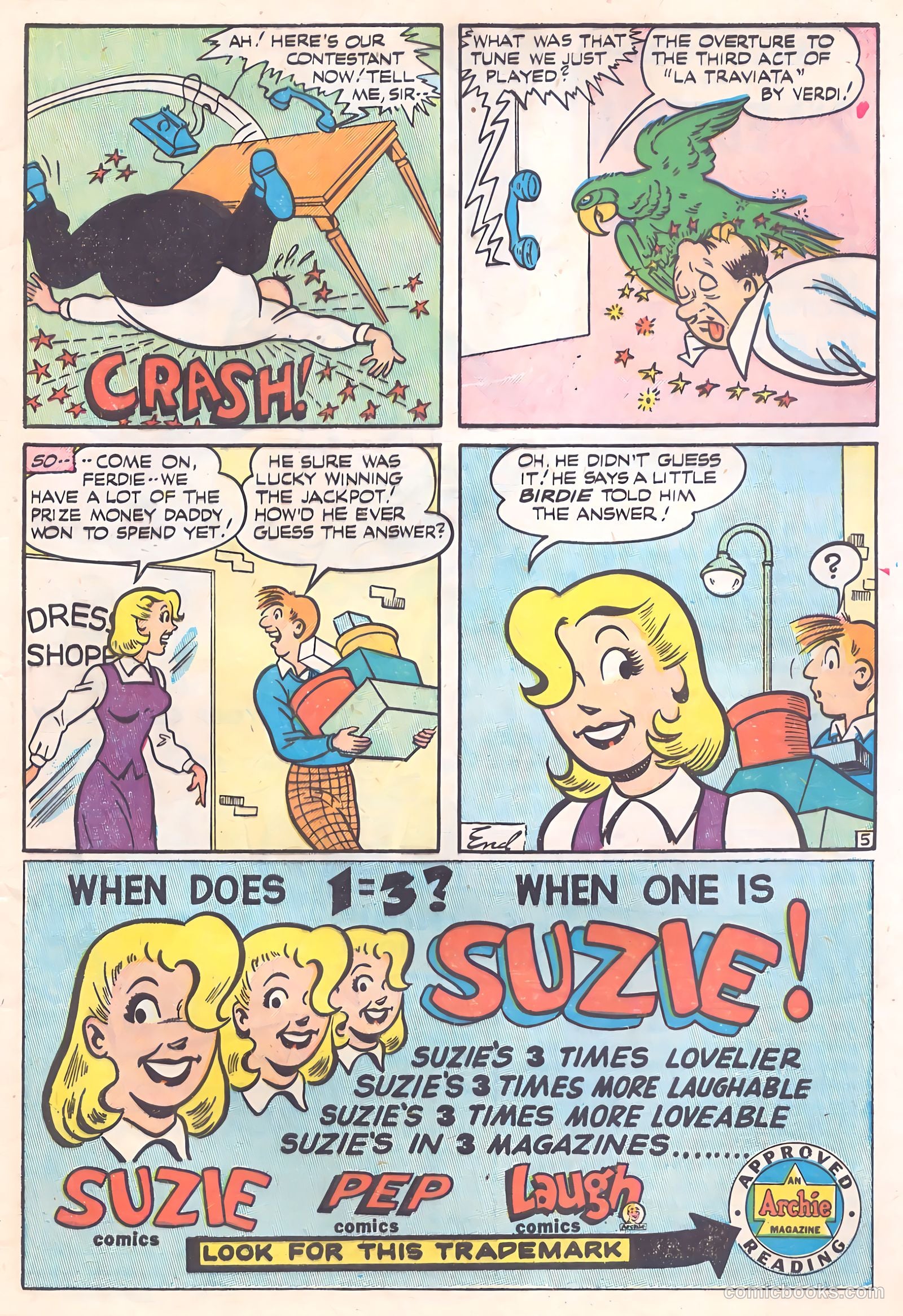 Suzie Comics #75 (1950) — page 7 of 52