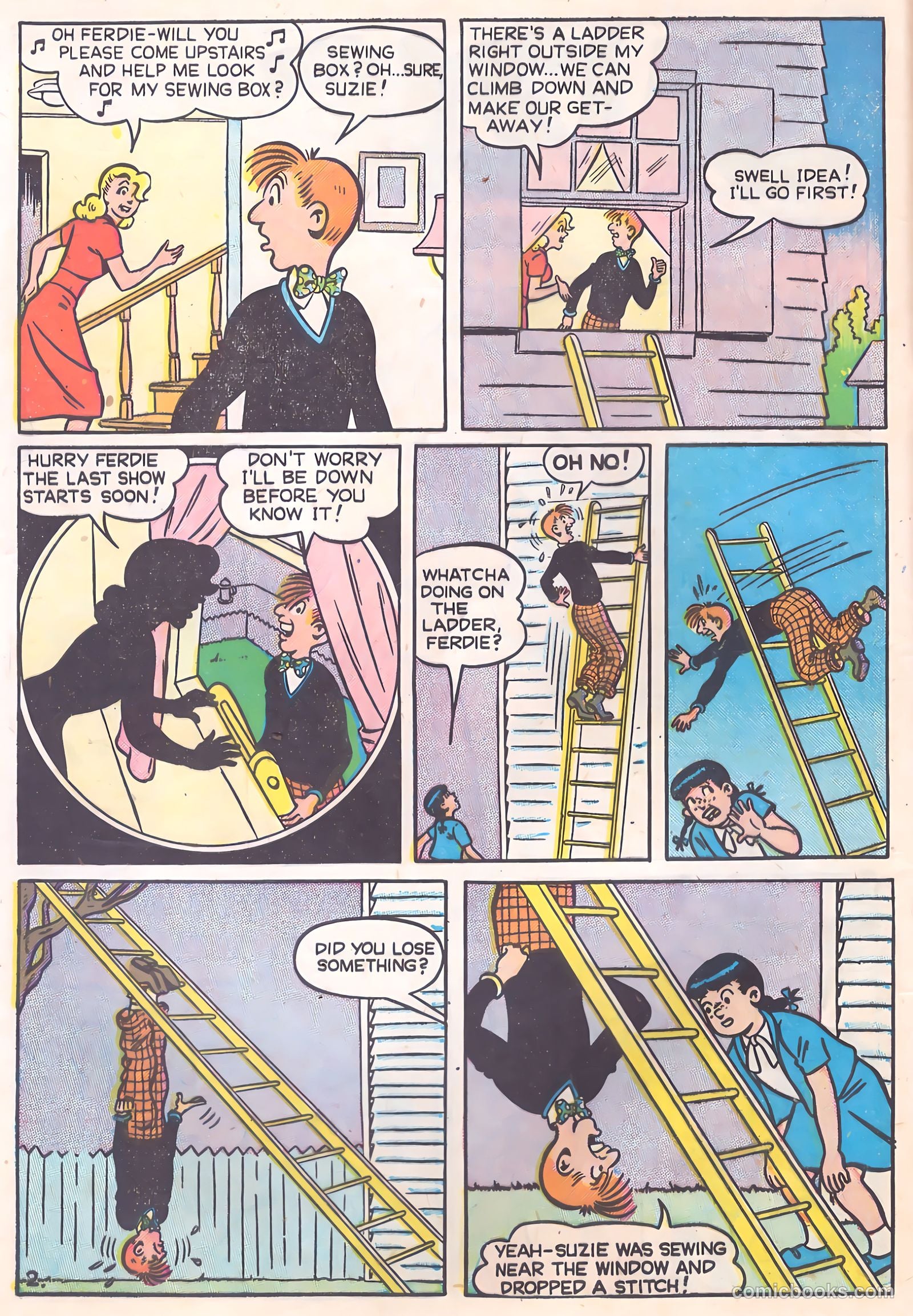 Suzie Comics #75 (1950) — page 10 of 52
