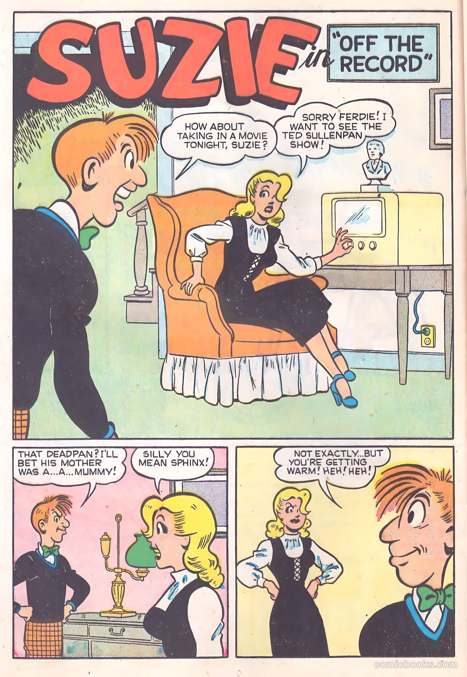 Suzie Comics #75 (1950) — page 16 of 52