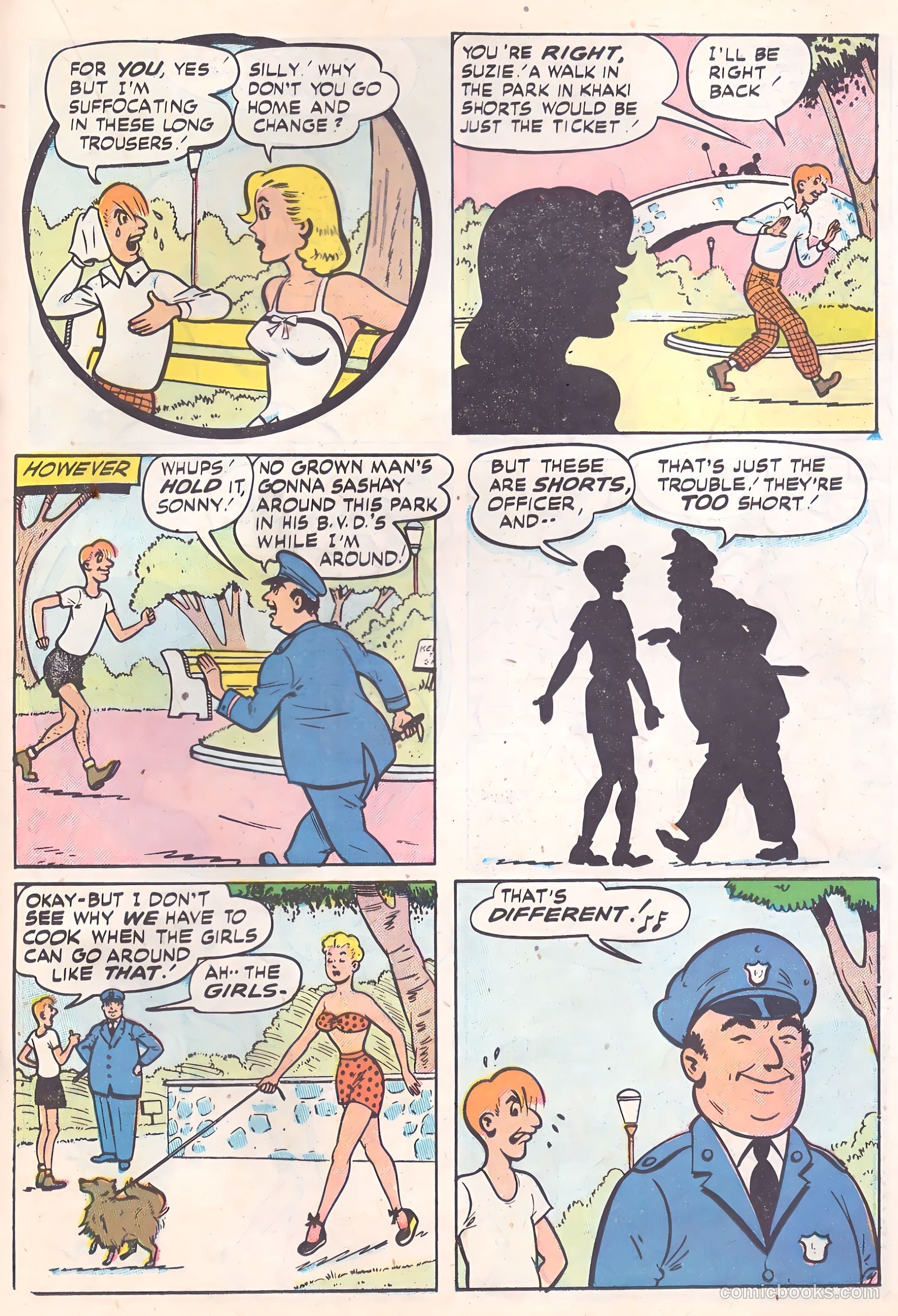 Suzie Comics #75 (1950) — page 33 of 52