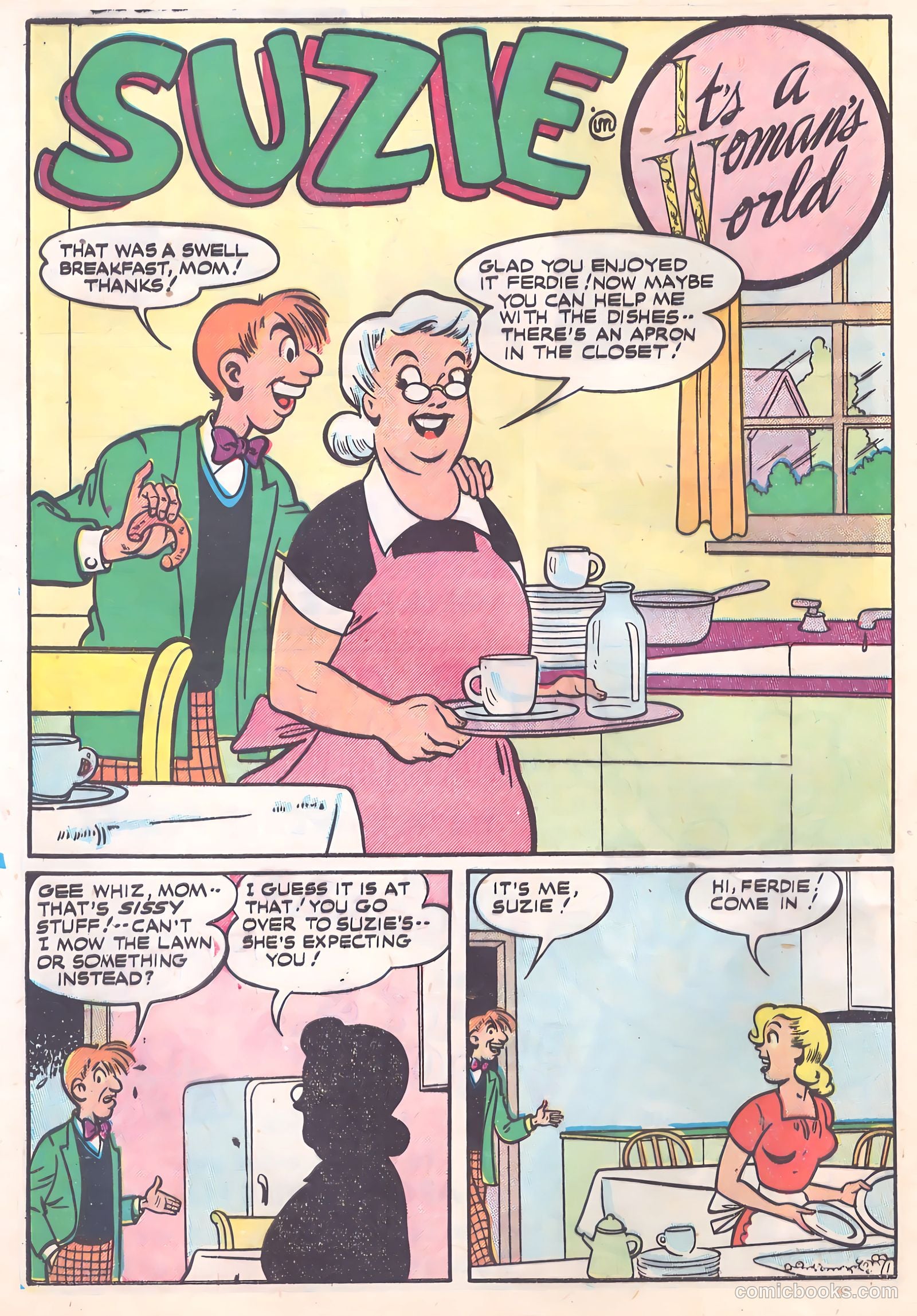 Suzie Comics #75 (1950) — page 40 of 52