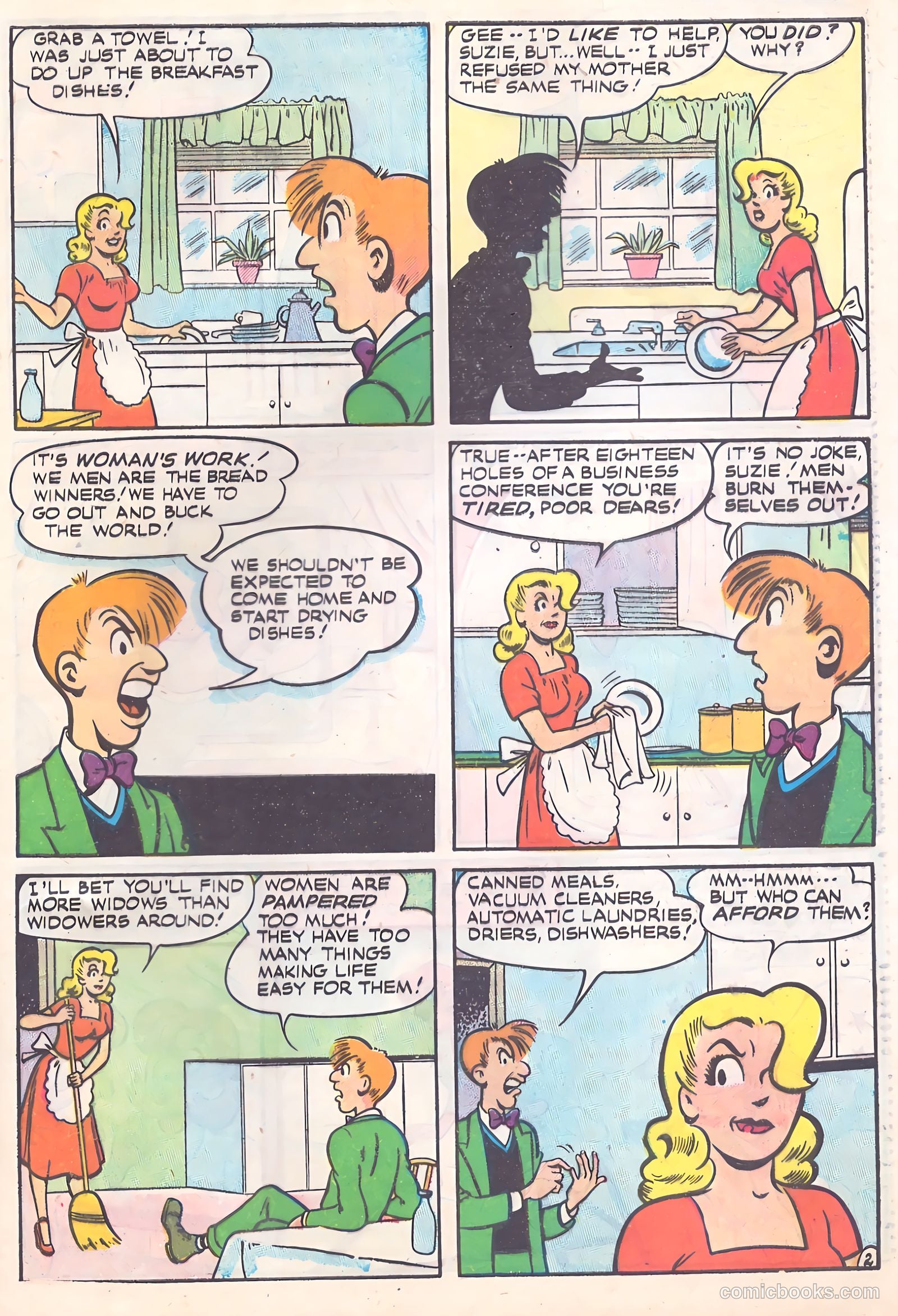 Suzie Comics #75 (1950) — page 41 of 52